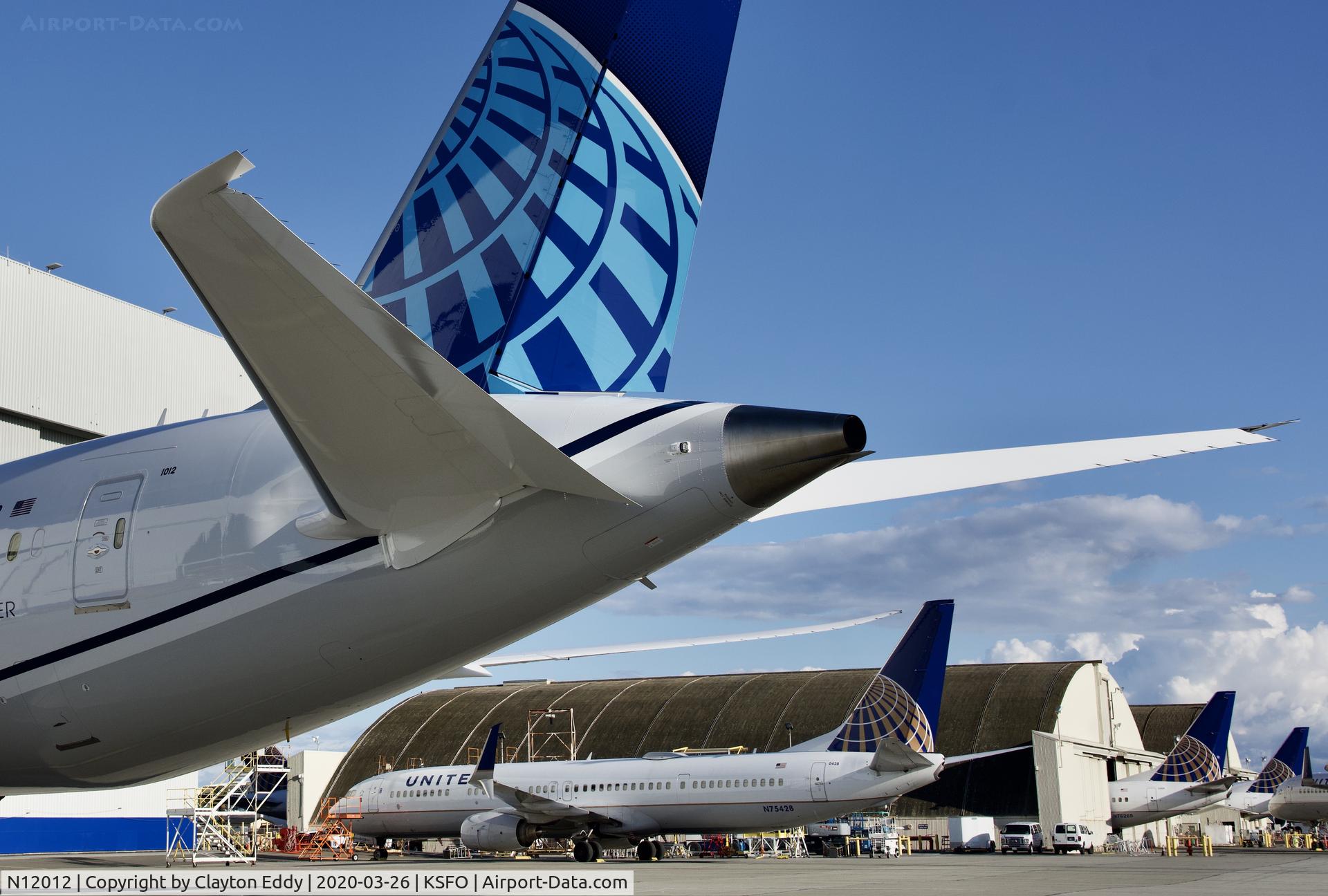 N12012, 2020 Boeing 787-10 Dreamliner Dreamliner C/N 60145, SFO 2020.