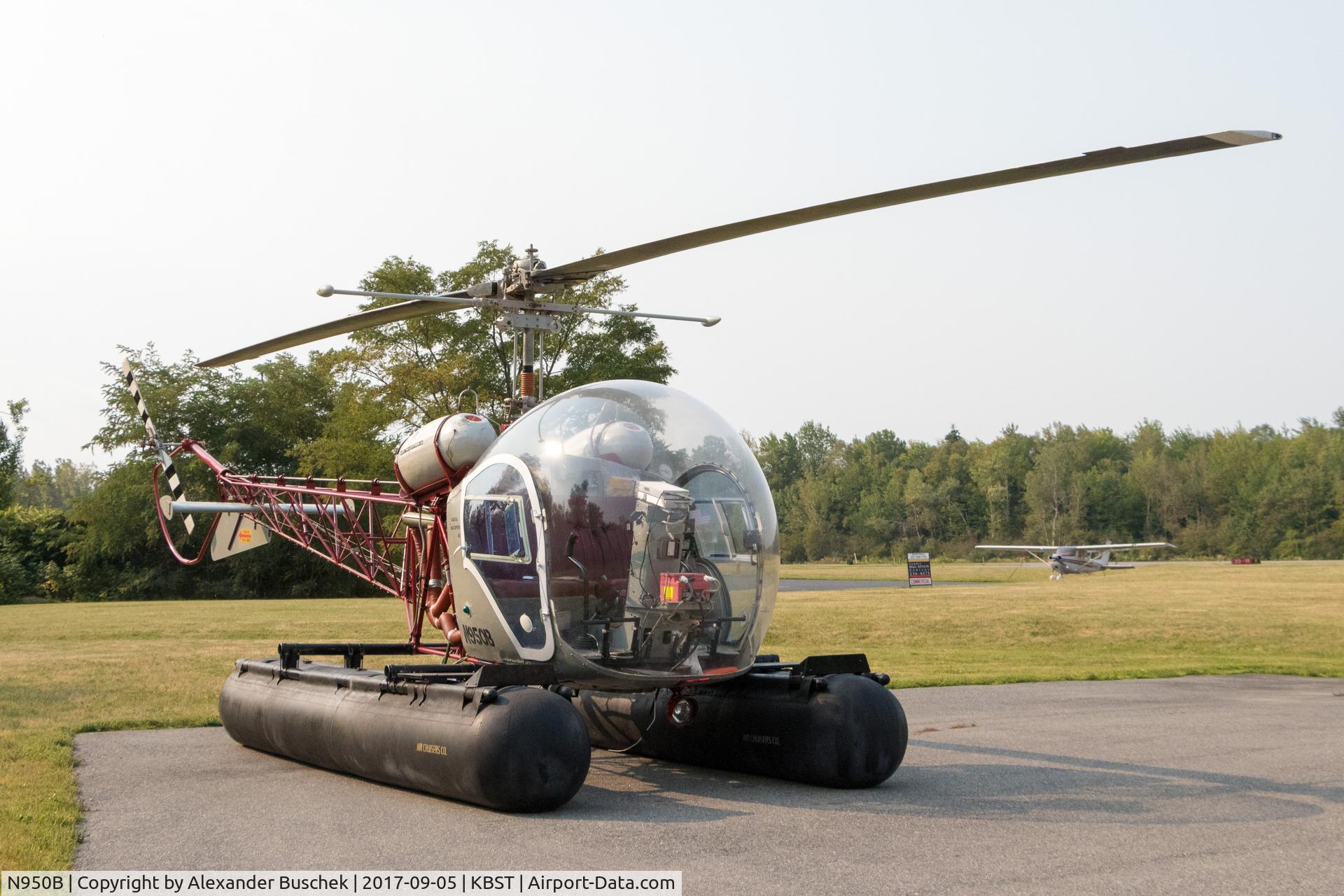 N950B, 1954 Bell 47G C/N 693, Coastal Helicopters Bell 47-G