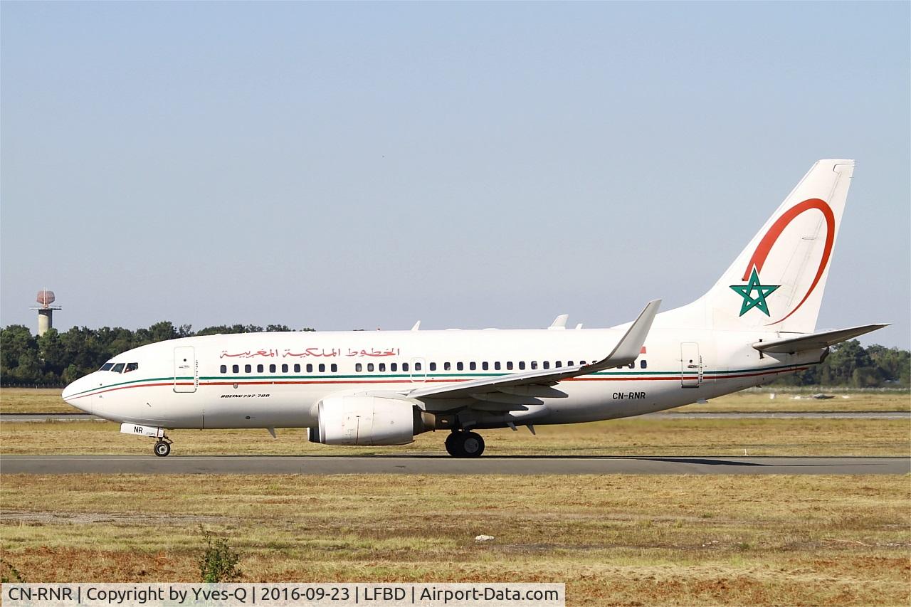 CN-RNR, 2000 Boeing 737-7B6 C/N 28986, Boeing 737-7B6,Taxiing to holding point rwy 05, Bordeaux Mérignac airport (LFBD-BOD)