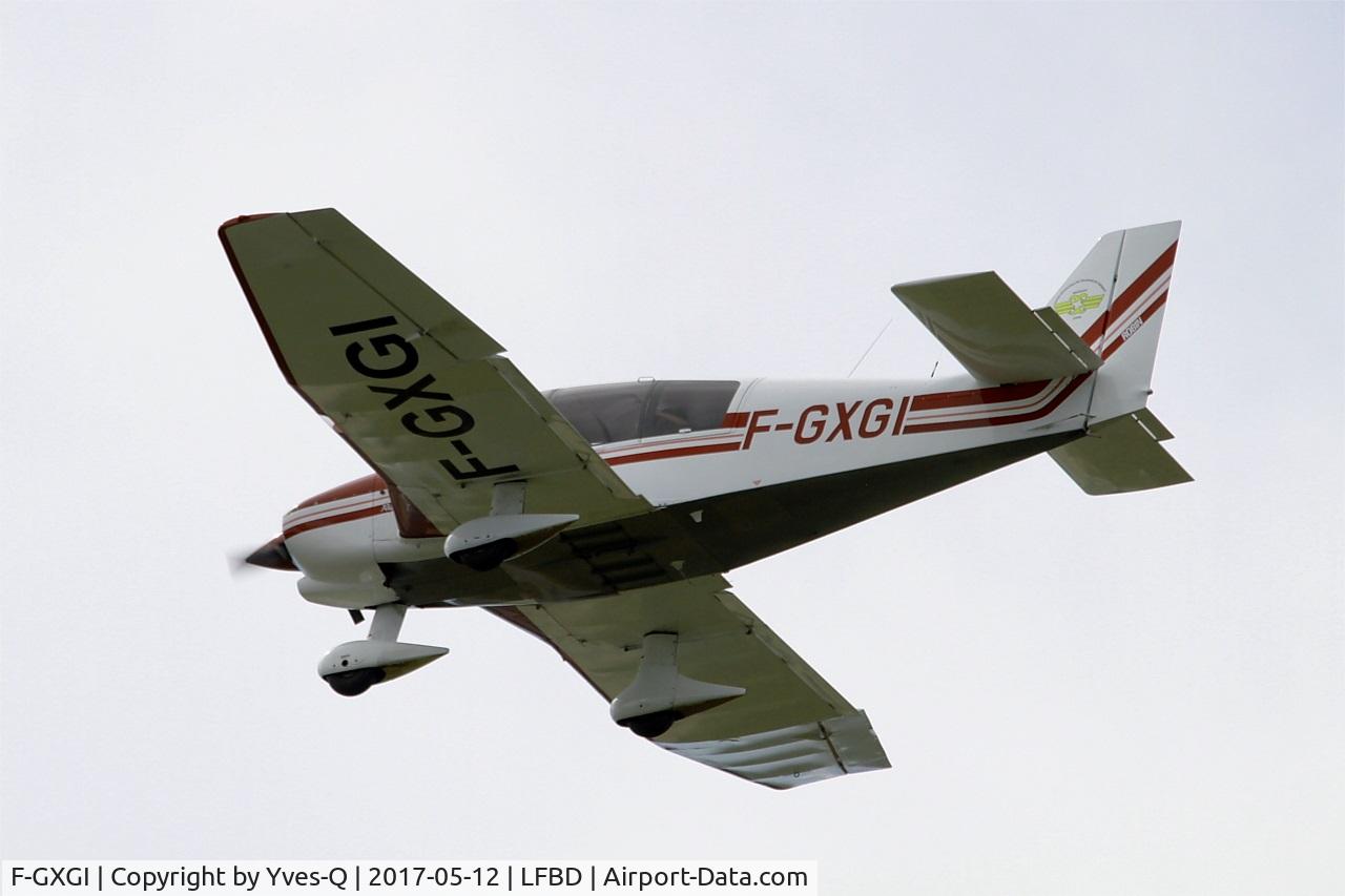 F-GXGI, Robin DR-400-180 Regent Regent C/N 2520, Robin DR-400-180 Regent, On final rwy 23, Bordeaux-Mérignac airport (LFBD-BOD)