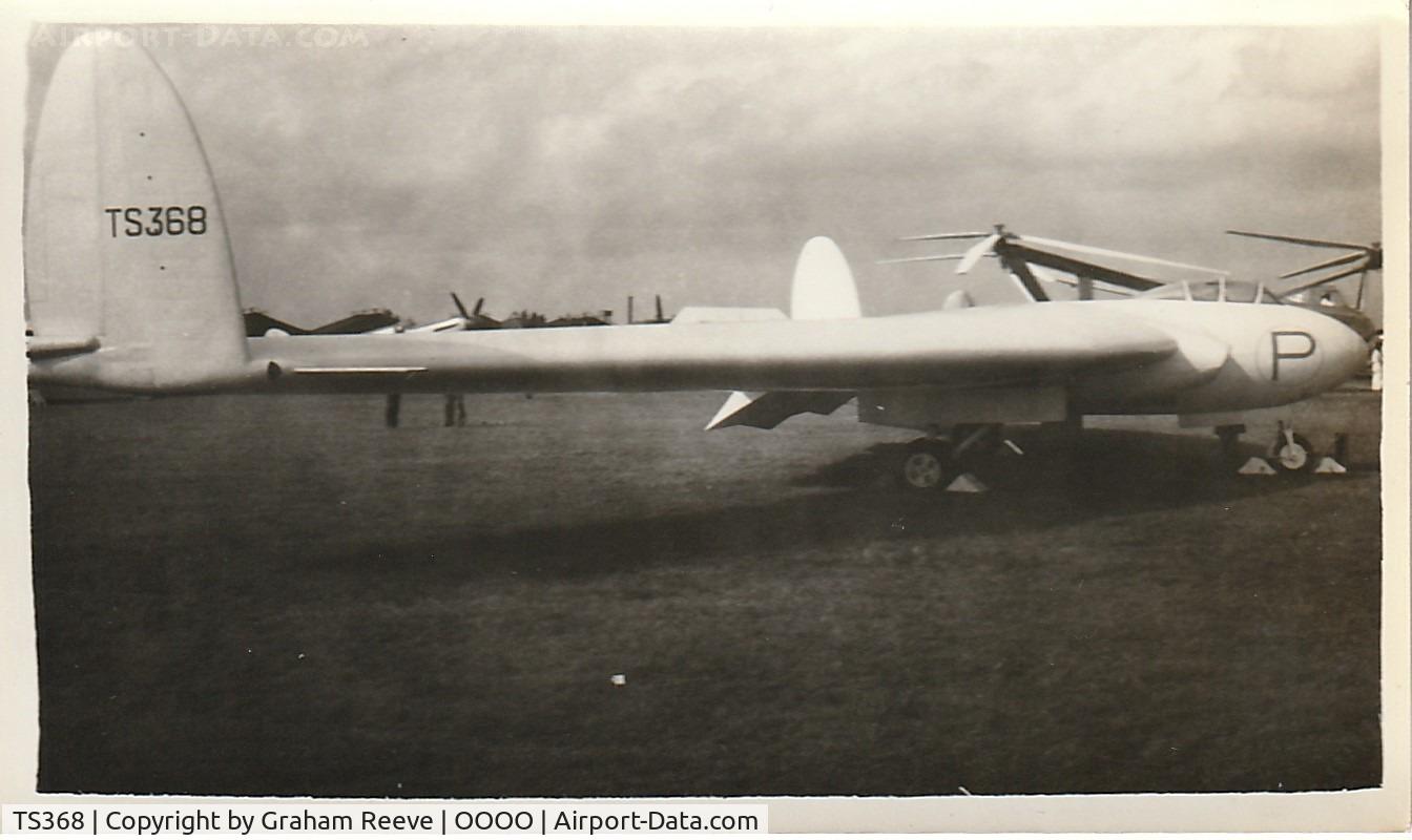 TS368, Armstrong Whitworth AW 52 C/N Unknown, From the collection of the late Ted Thompson.