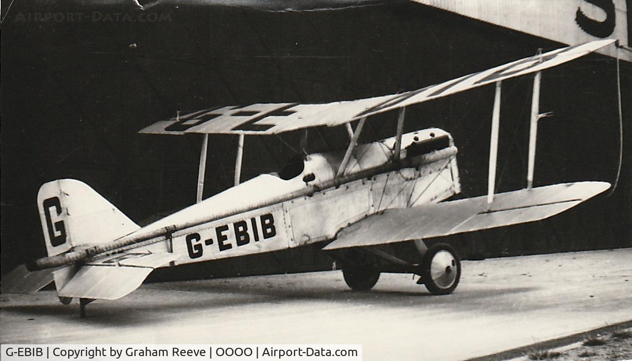 G-EBIB, Royal Aircraft Factory SE-5A C/N 688/2404, From the collection of the late Ted Thompson.