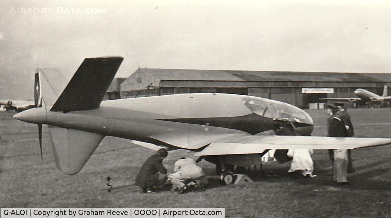 G-ALOI, Planet Aircraft Ltd Planet Satellite C/N 01, From the collection of the late Ted Thompson.