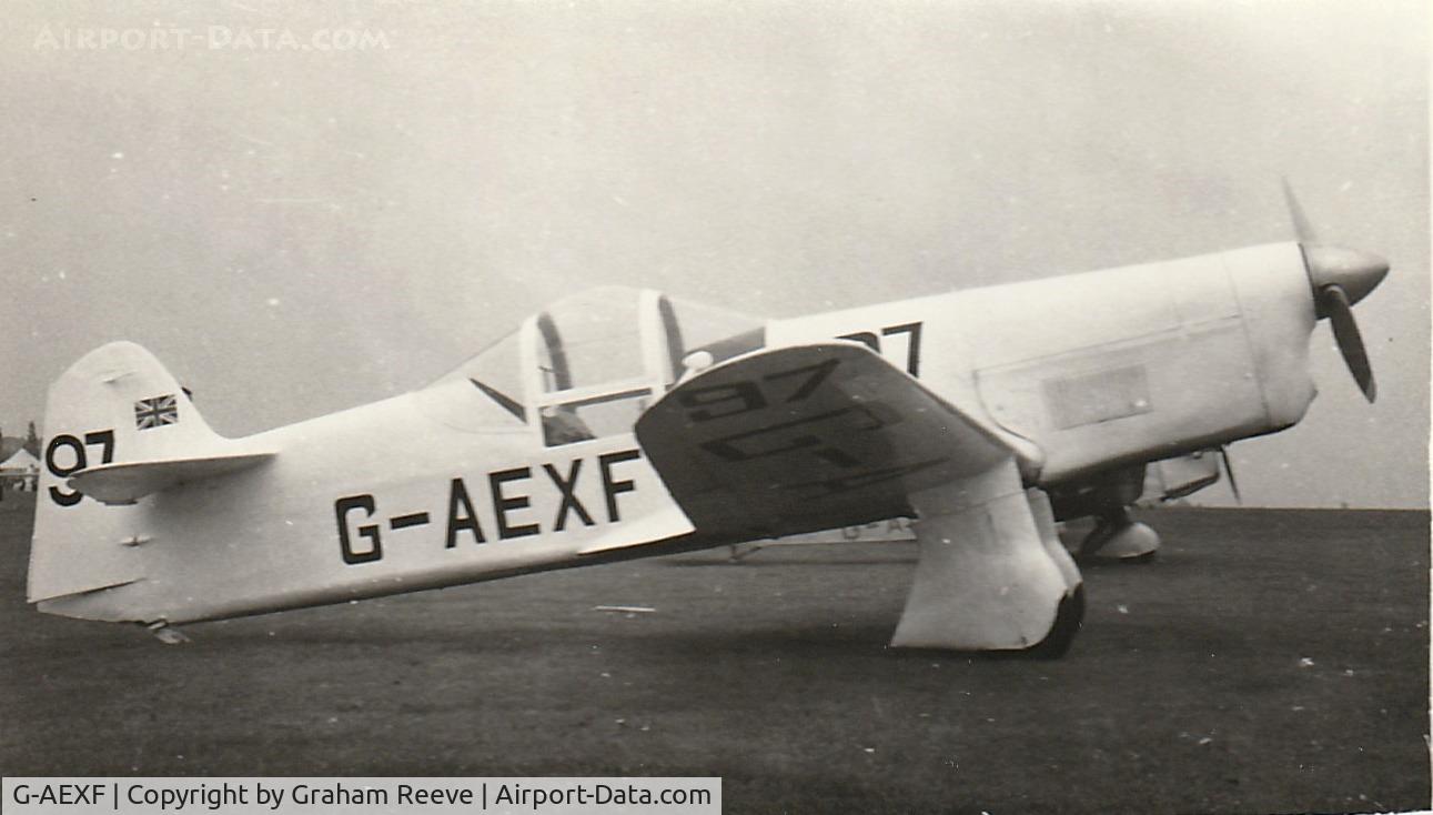 G-AEXF, 1936 Percival E-2H Mew Gull C/N E22, From the collection of the late Ted Thompson.