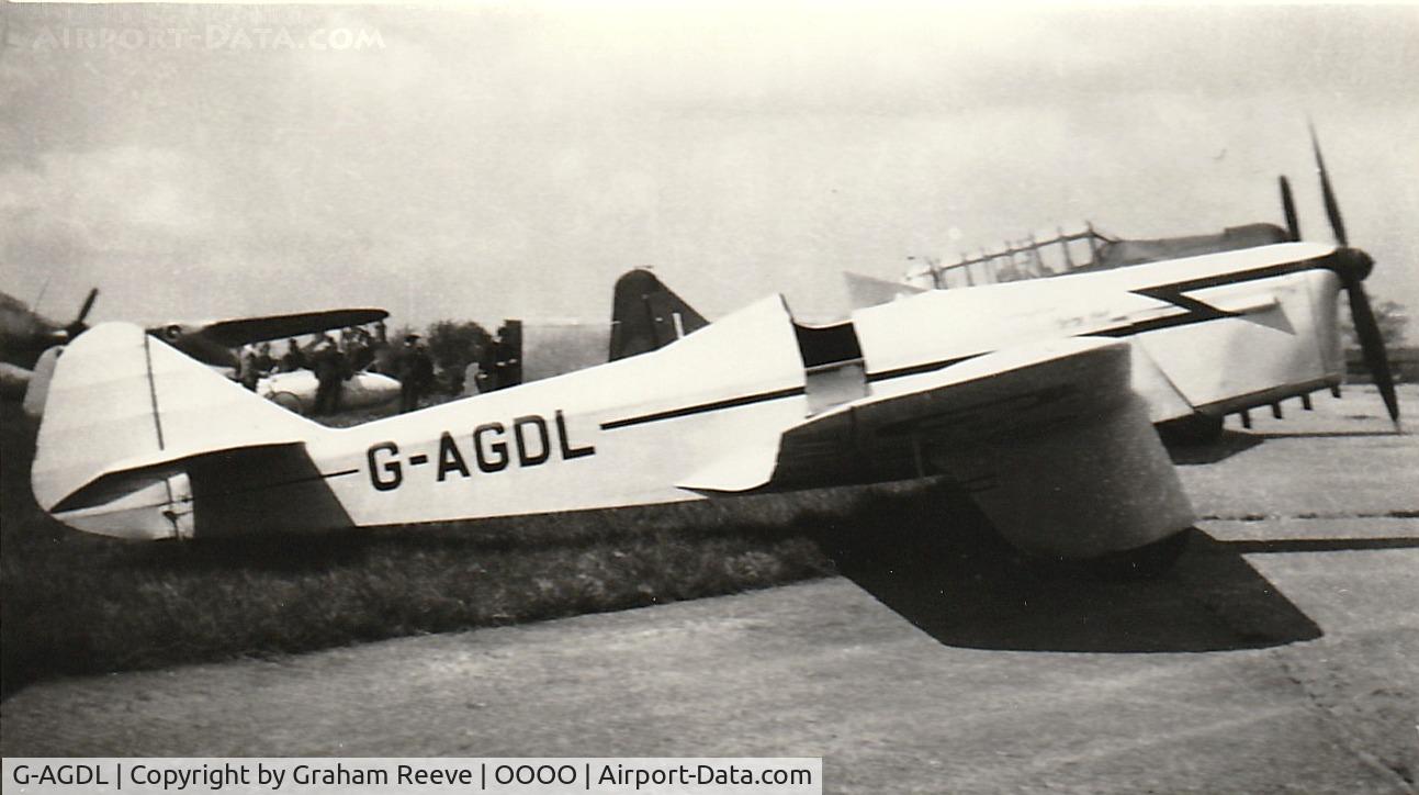 G-AGDL, Miles M5 Sparrowhawk C/N 276, From the collection of the late Ted Thompson.