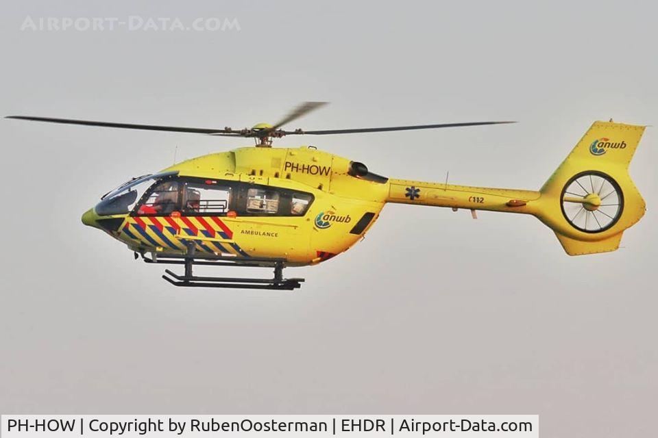 PH-HOW, 2014 Airbus Helicopters H-145M (BK-117D-2) C/N 22008, PH-HOW (Ambulanceheli) departing from Nij Smellinghe (hospital) Drachten