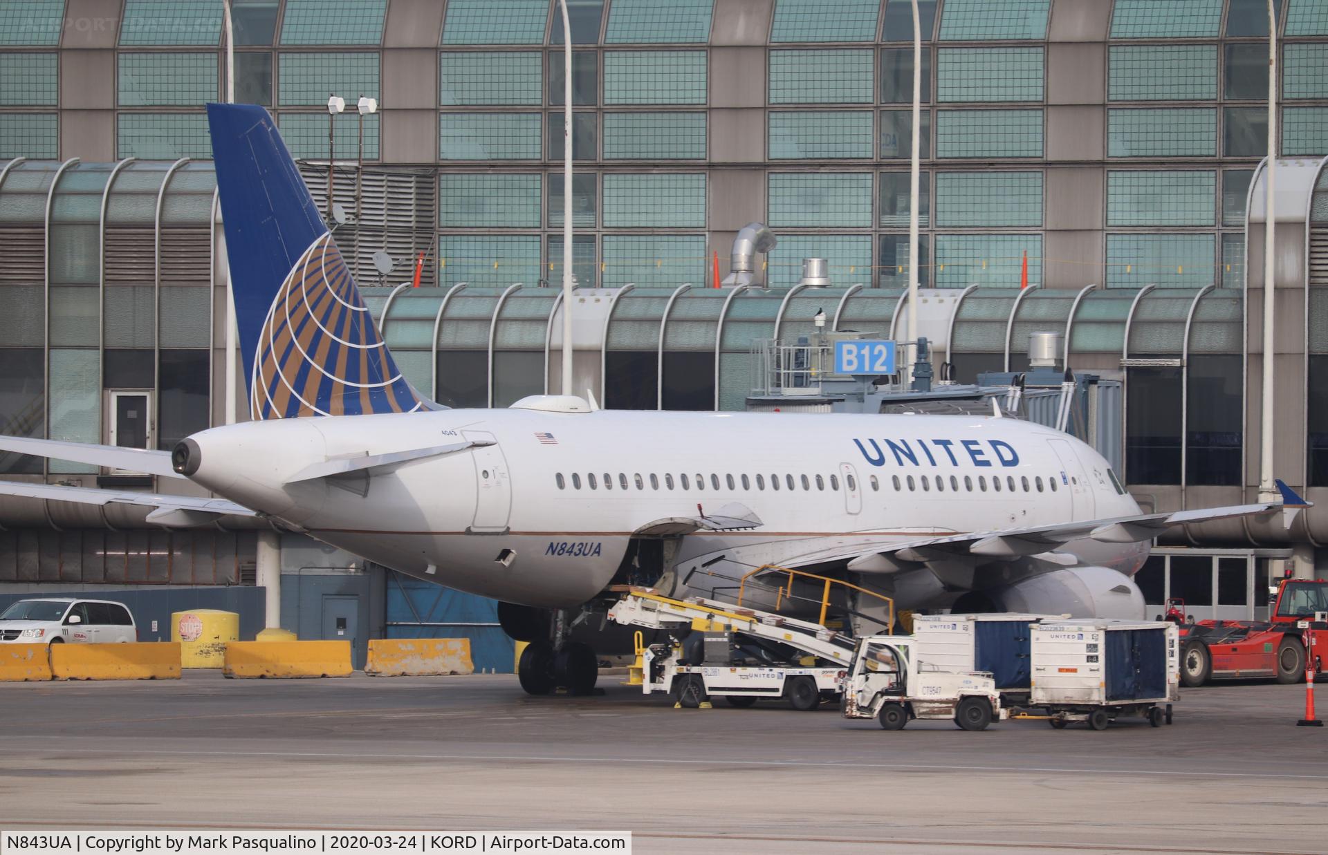 N843UA, 2001 Airbus A319-131 C/N 1573, Airbus A319-131