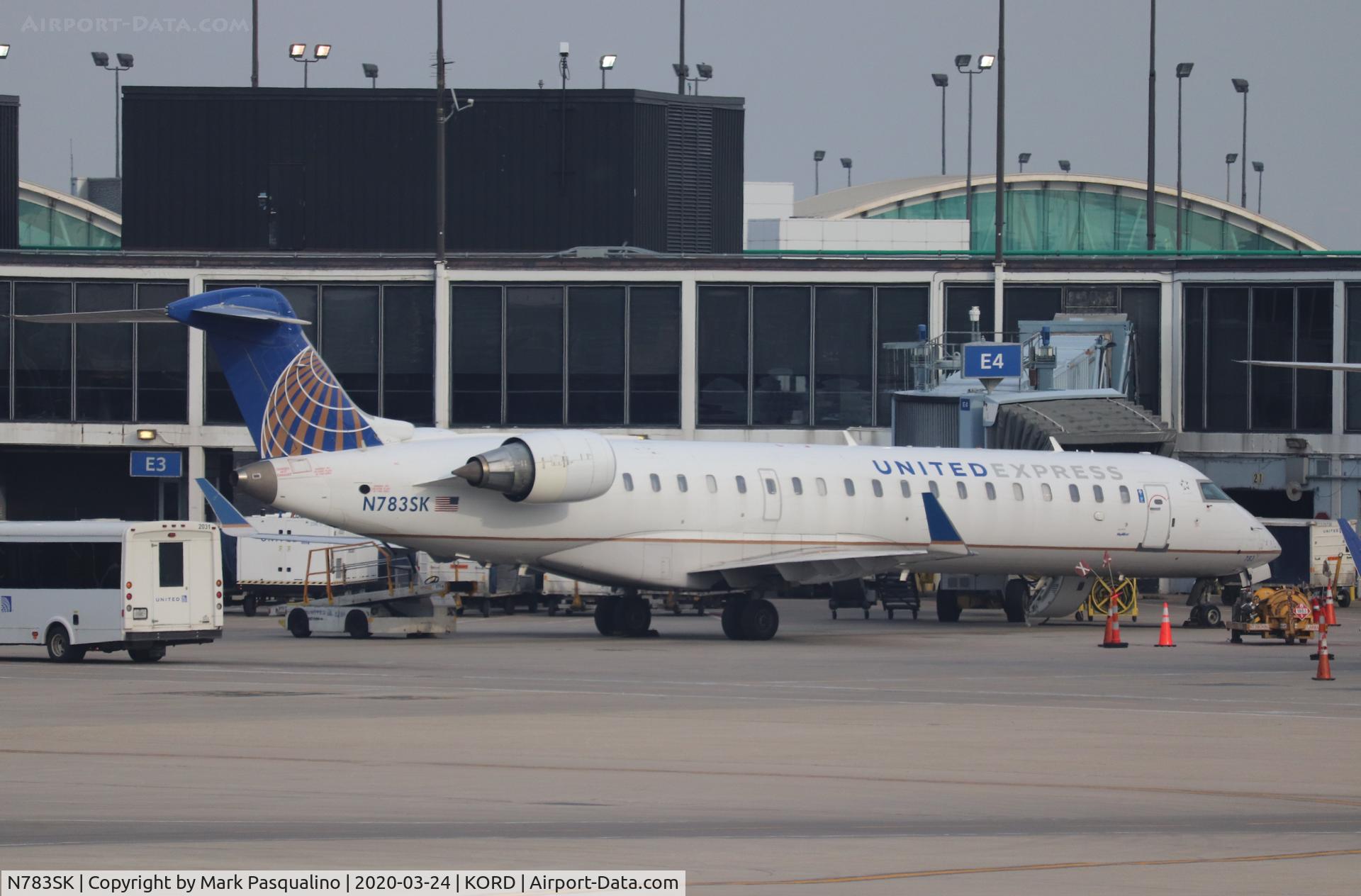 N783SK, 2009 Bombardier CRJ-700 (CL-600-2C10) Regional Jet C/N 10281, CL-600-2C10