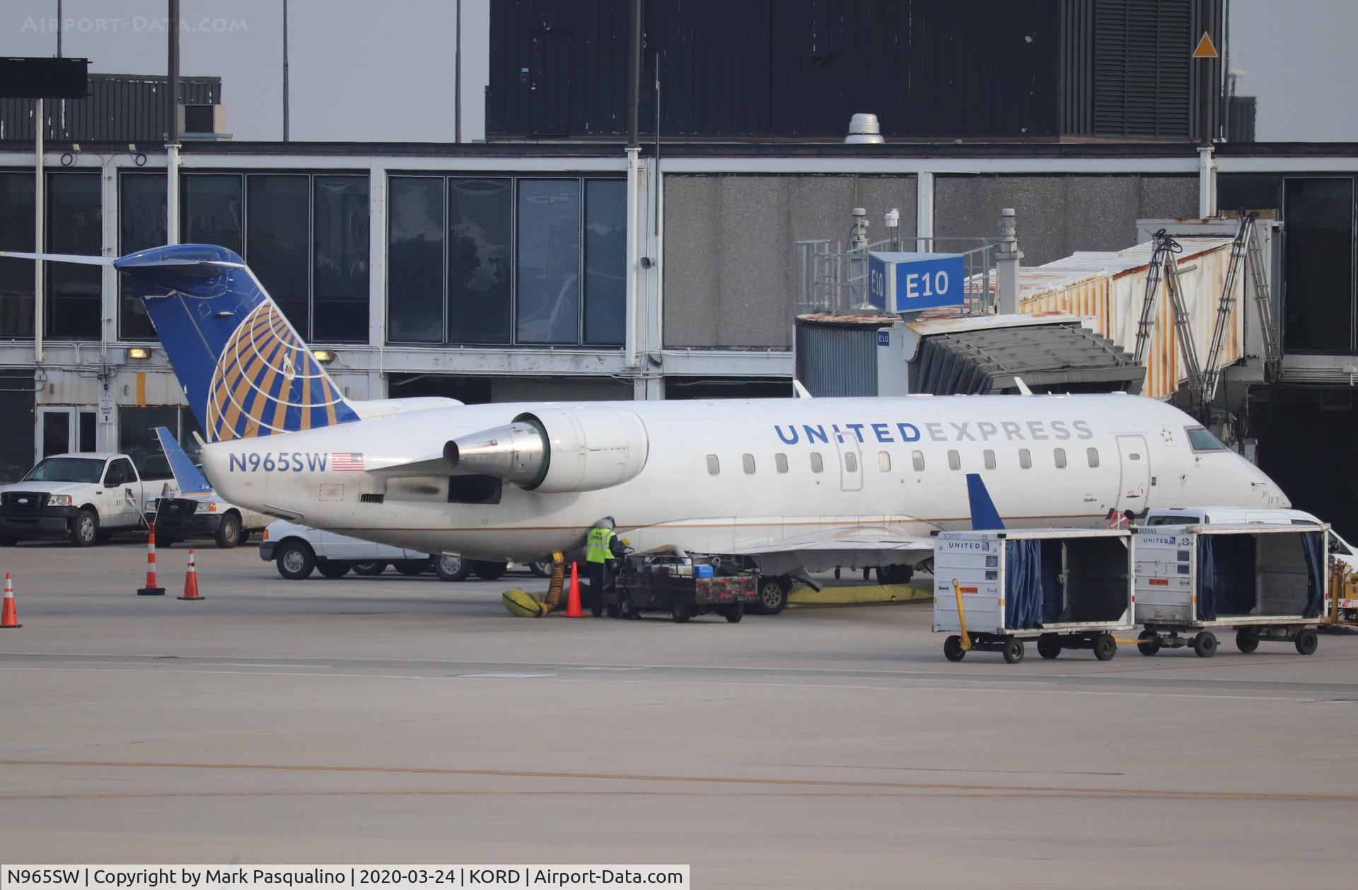 N965SW, 2003 Bombardier CRJ-200ER (CL-600-2B19) C/N 7871, CL-600-2B19