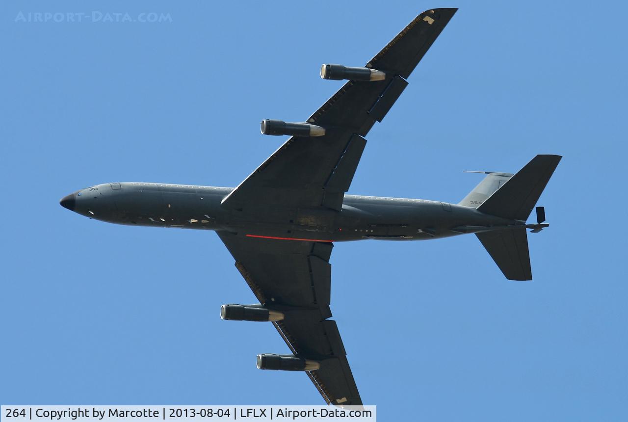 264, 1973 Boeing KC-707-3J6C Re'em C/N 20721, Going around runway 21.