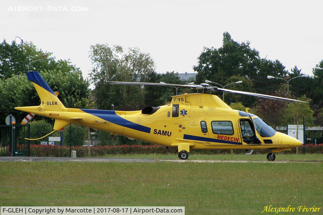 F-GLEH, Agusta A-109E Power C/N 11037, Taken at Trousseau hospital.
