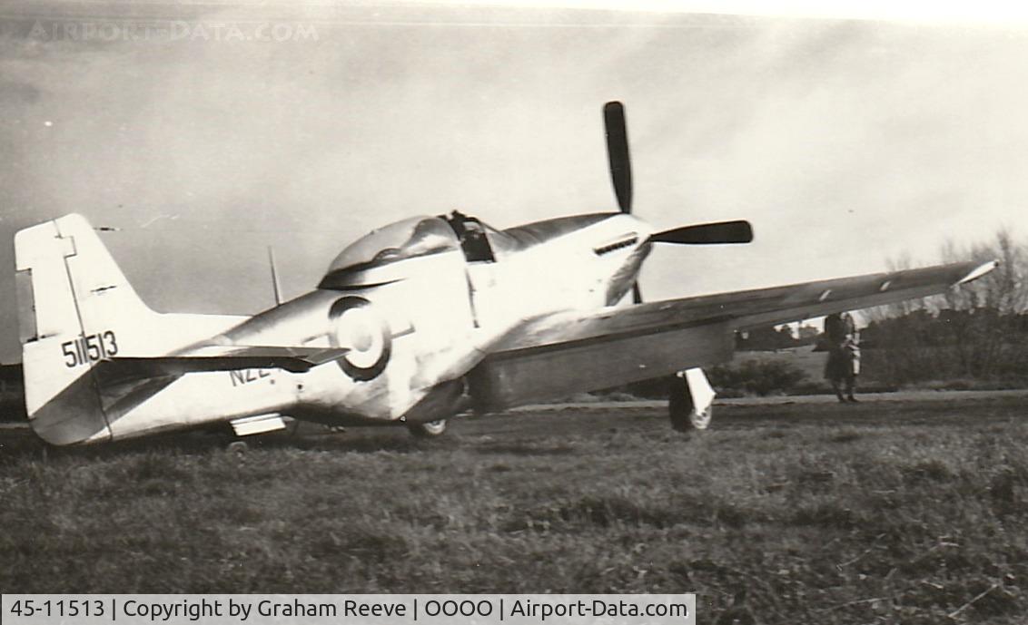 45-11513, North American P-51D-30NT Mustang C/N 124-48266, From the collection of the late Ted Thompson.