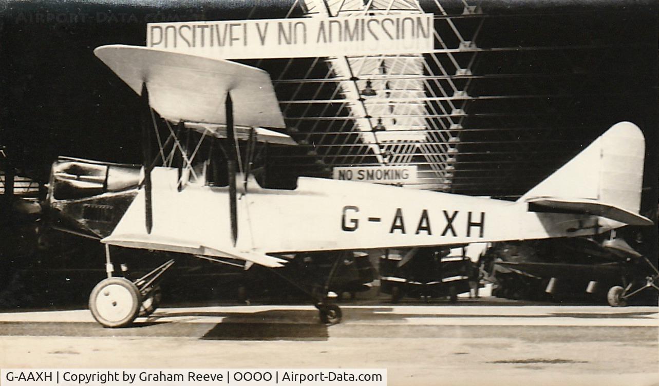 G-AAXH, Avro 616 Sports Avian C/N 456, From the collection of the late Ted Thompson.