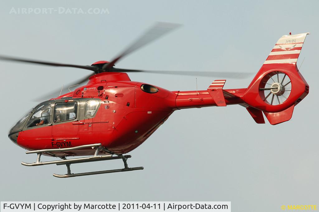 F-GVYM, 2002 Eurocopter EC-135T-2 C/N 0252, Trousseau hospital.