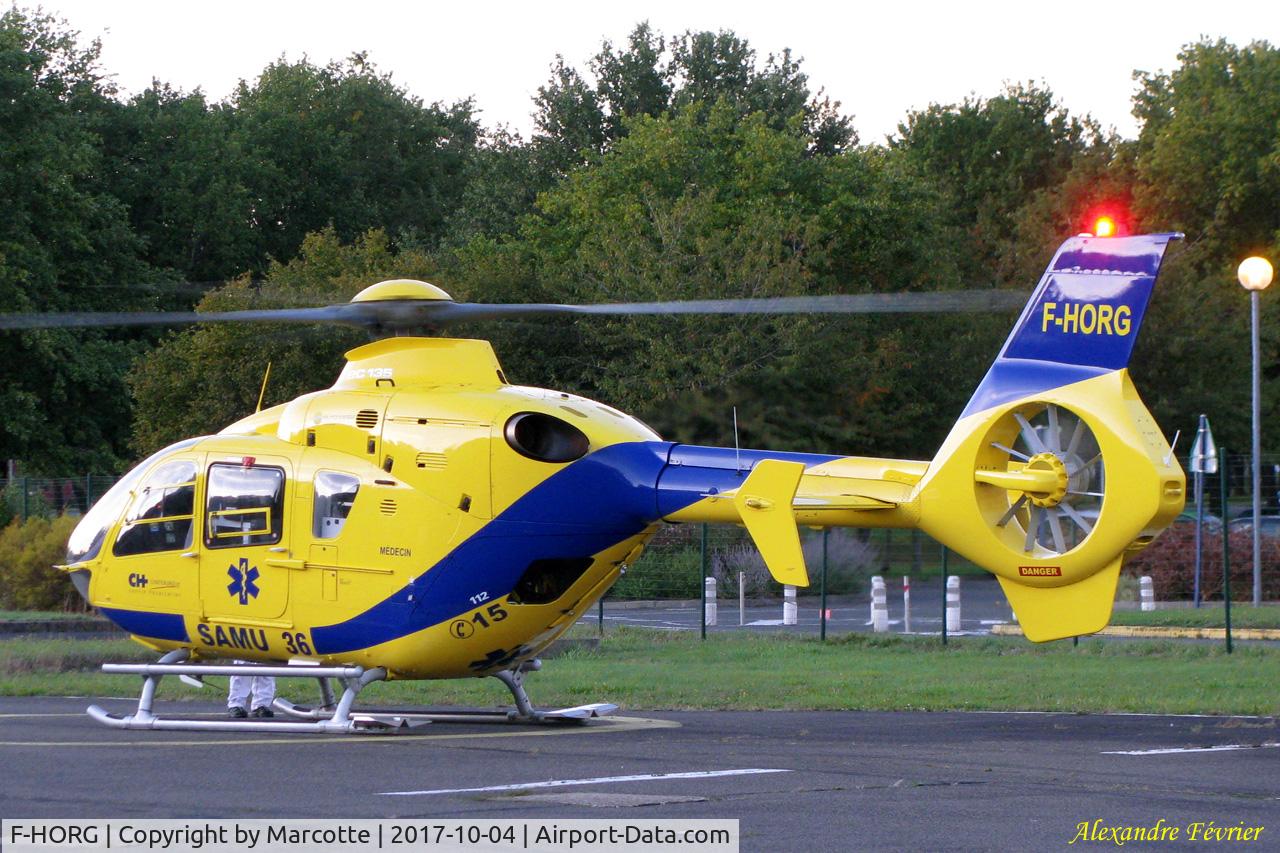 F-HORG, 2005 Eurocopter EC-135P-2 C/N 0438, Trousseau hospital.