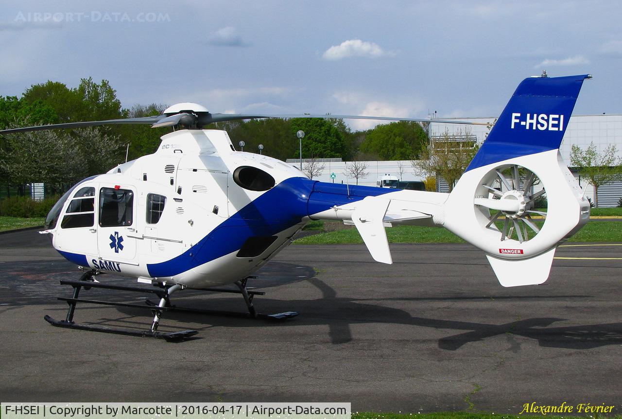 F-HSEI, 2005 Eurocopter EC-135P-2 C/N 0415, Trousseau hospital.