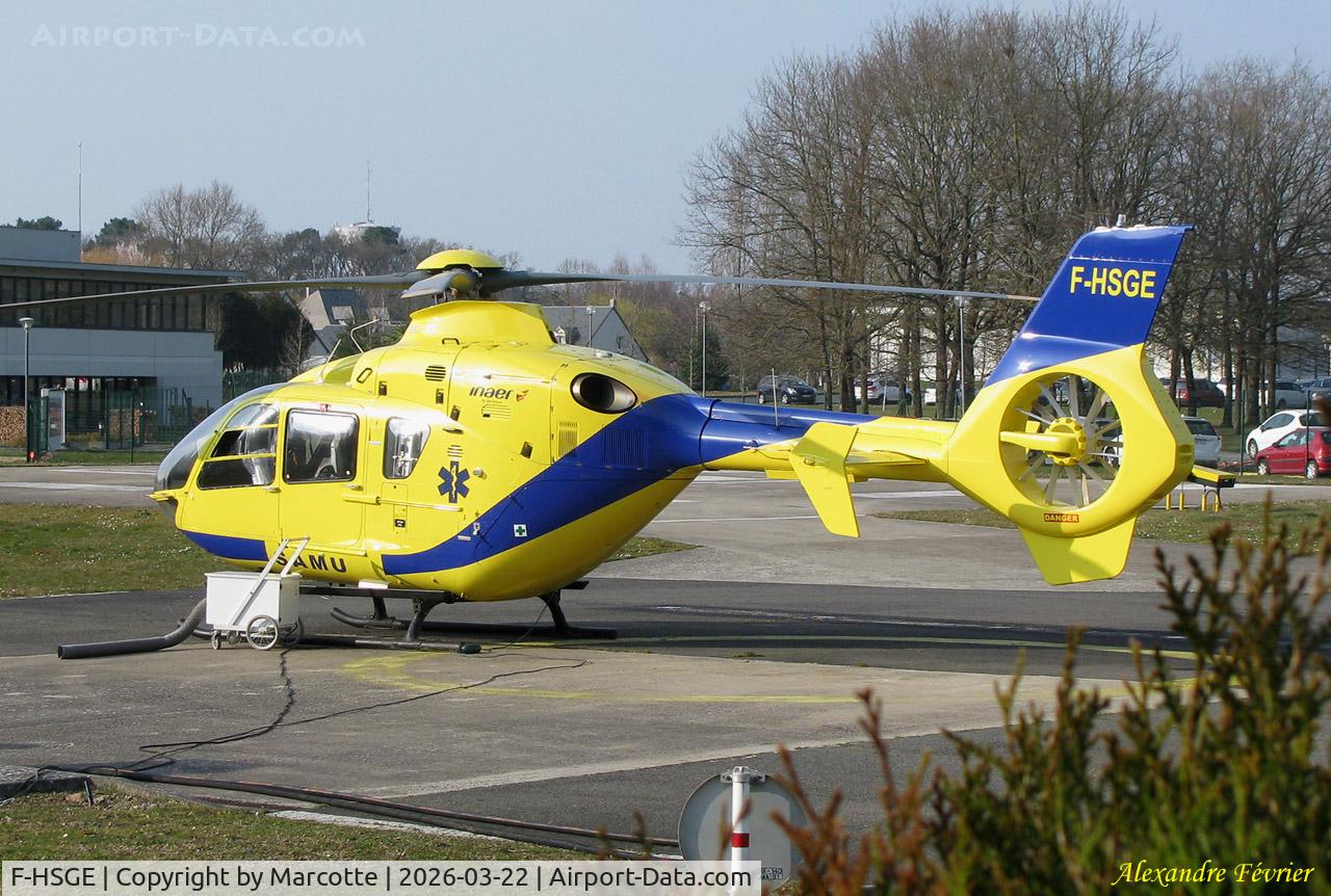 F-HSGE, 2003 Eurocopter EC-135T-2 C/N 0311, Trousseau hospital.