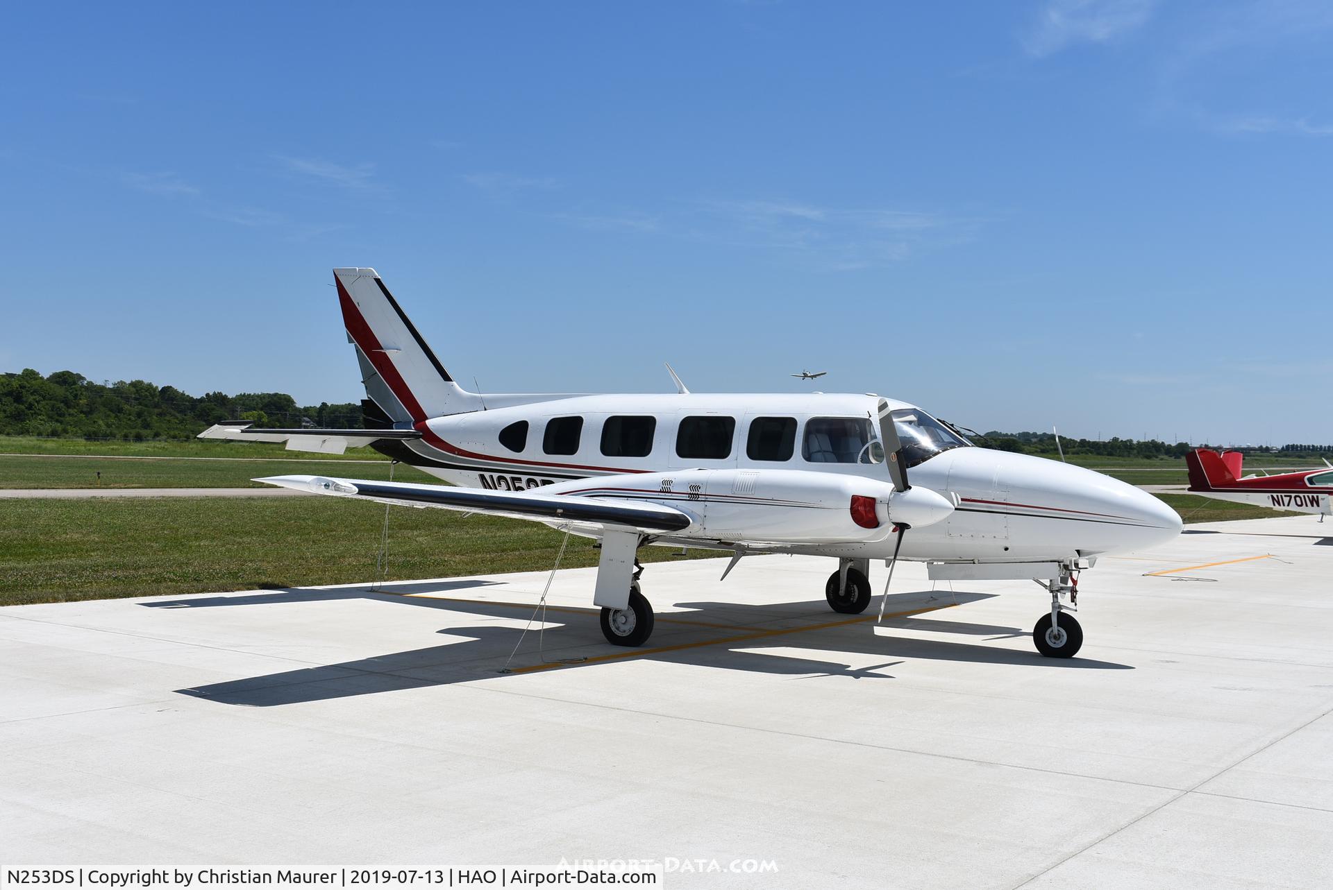 N253DS, 1980 Piper PA-31-350 Chieftain C/N 31-8052142, Piper Navajo