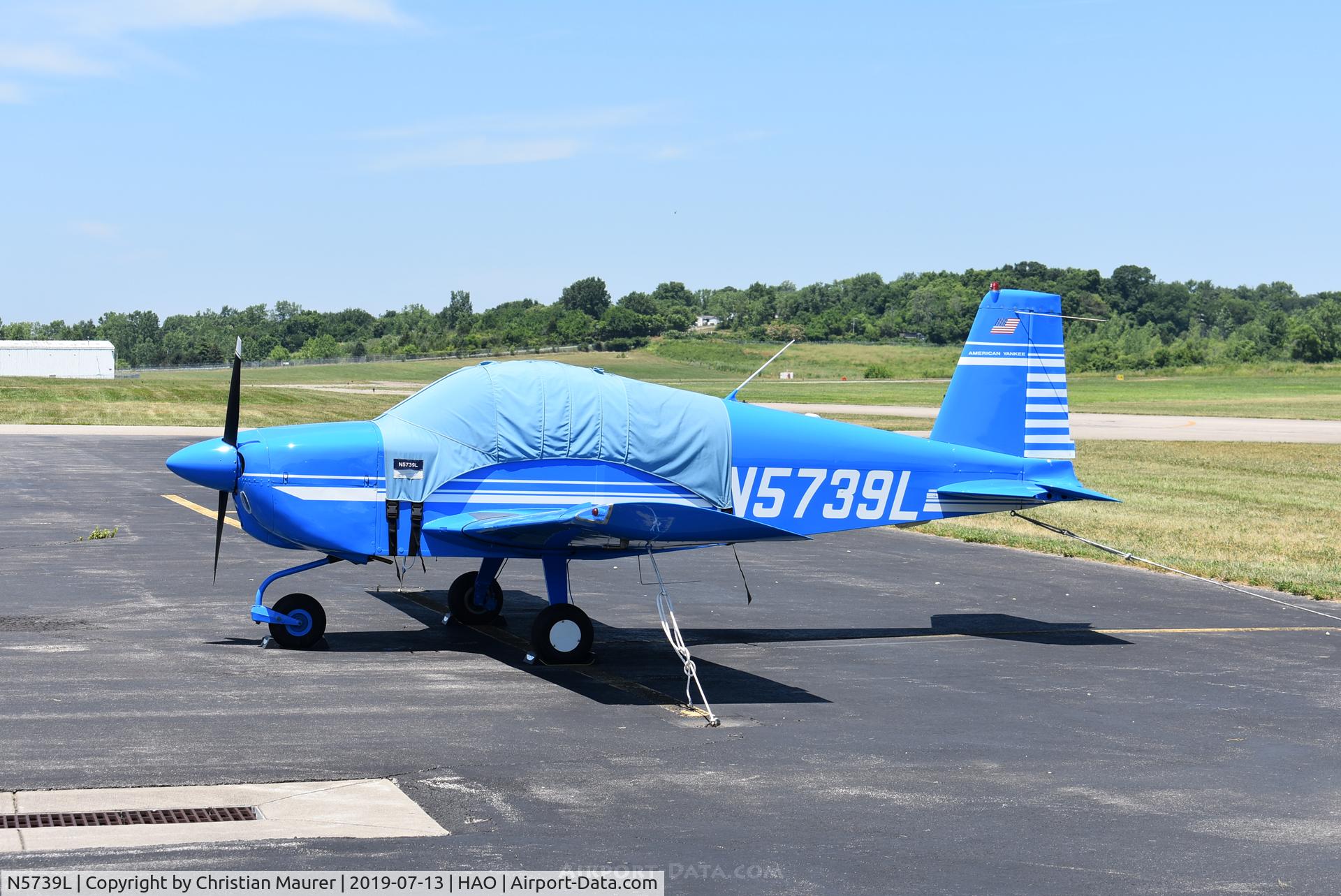 N5739L, 1969 American AA-1 Yankee C/N AA1-0139, Grumman