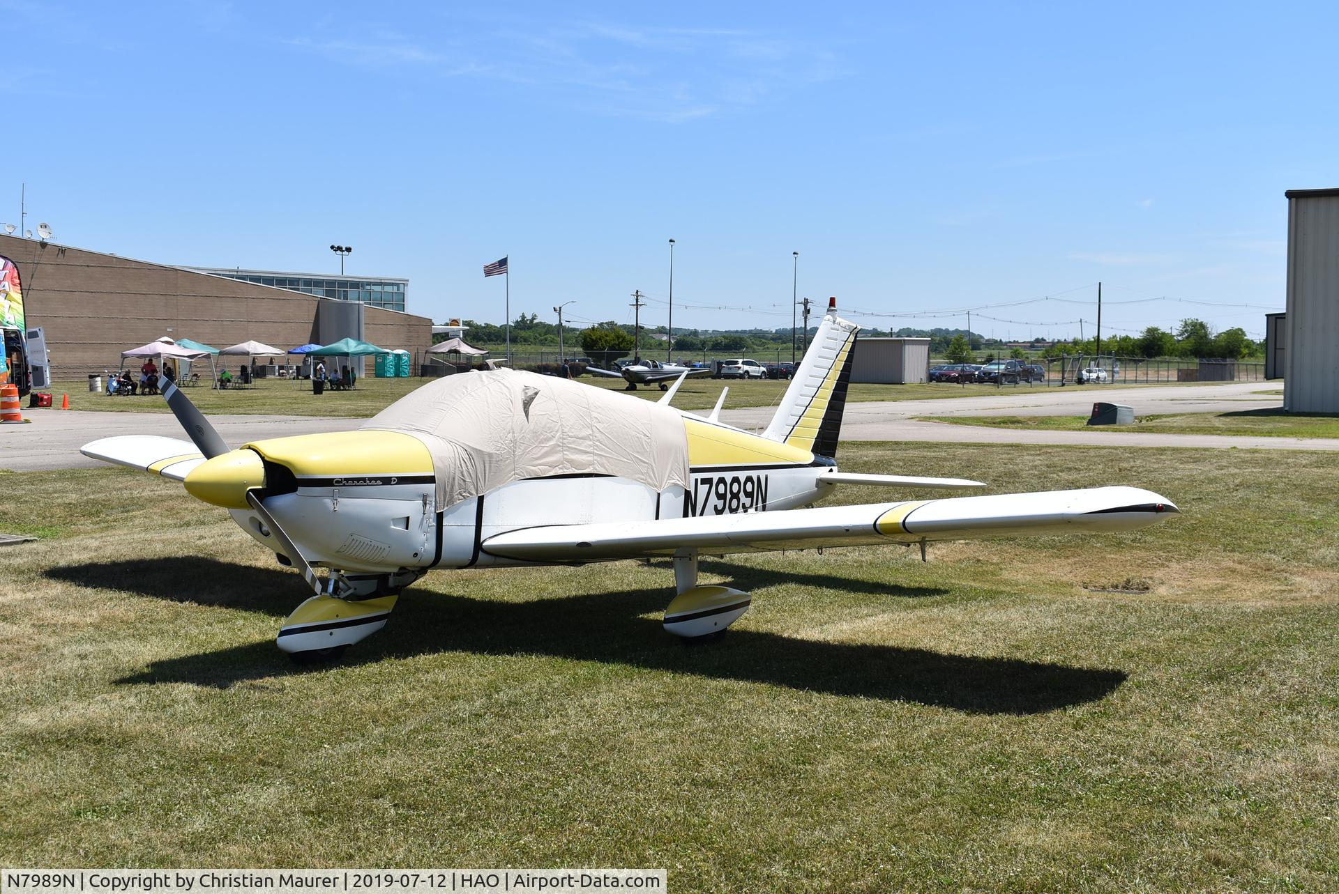 N7989N, 1969 Piper PA-28-180 Cherokee C/N 28-5416, Piper Cherokee 180