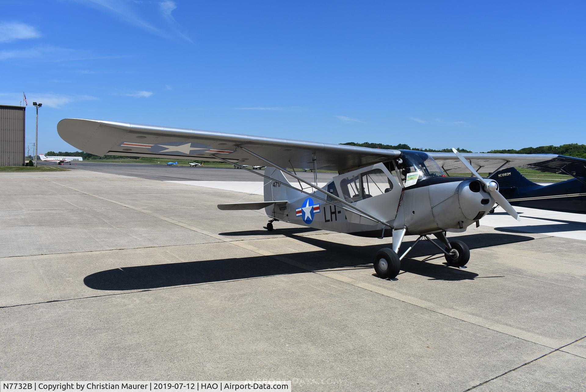 N7732B, 1947 Aeronca 7DC C/N 47-1168, Aeronca Champ
