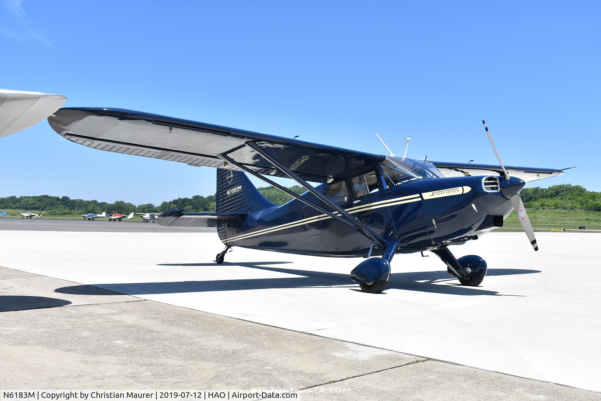 N6183M, 1948 Stinson 108-3 Voyager C/N 108-4183, Stinson 108