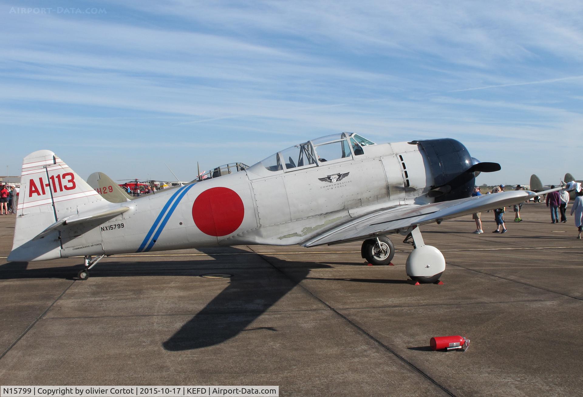 N15799, 1945 Canadian Car & Foundry Harvard MK IV C/N CCF4-117, Wings over Houston 2015