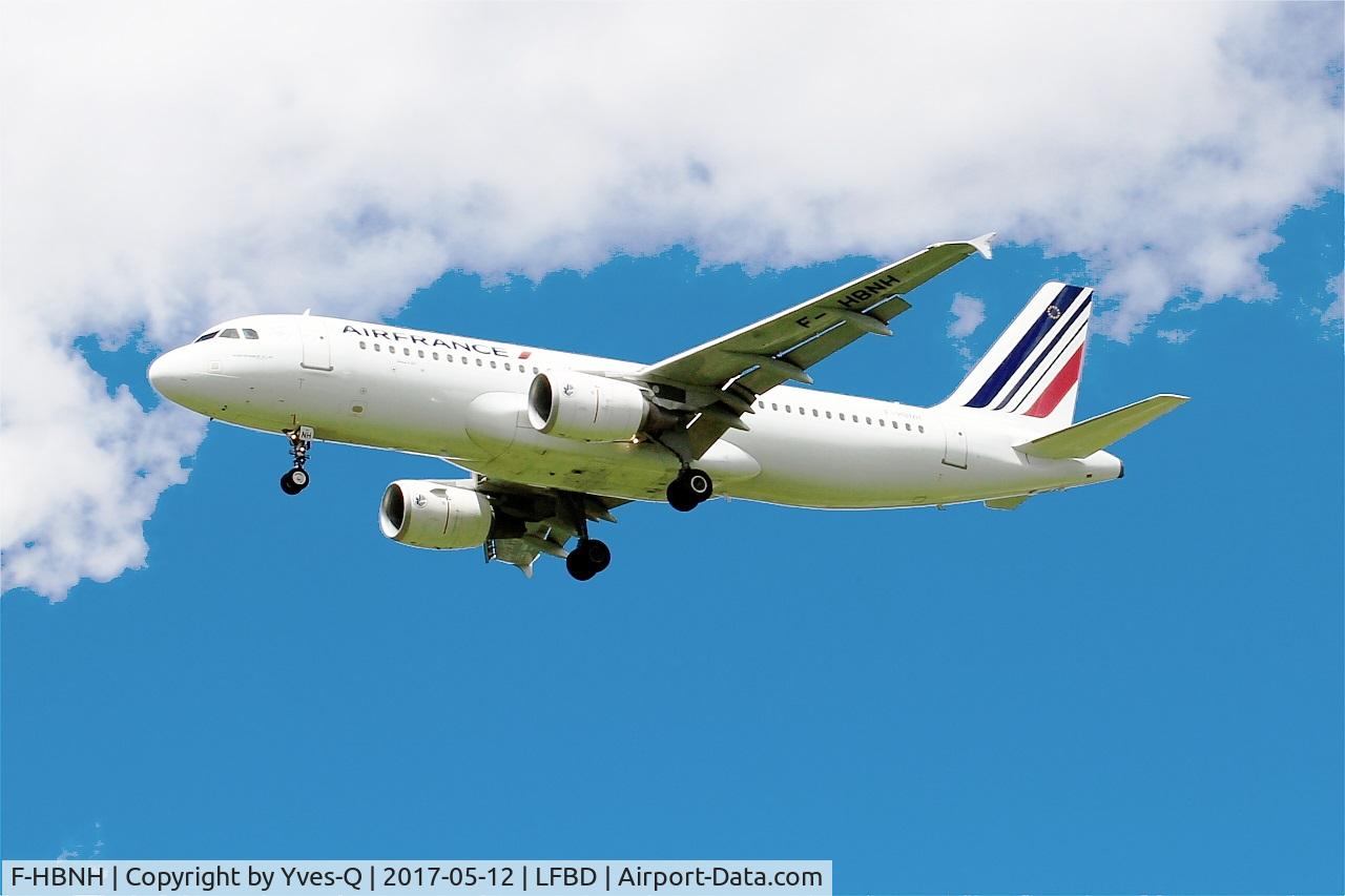 F-HBNH, 2011 Airbus A320-214 C/N 4800, Airbus A320-214, Short approach rwy 23, Bordeaux-Mérignac airport (LFBD-BOD)