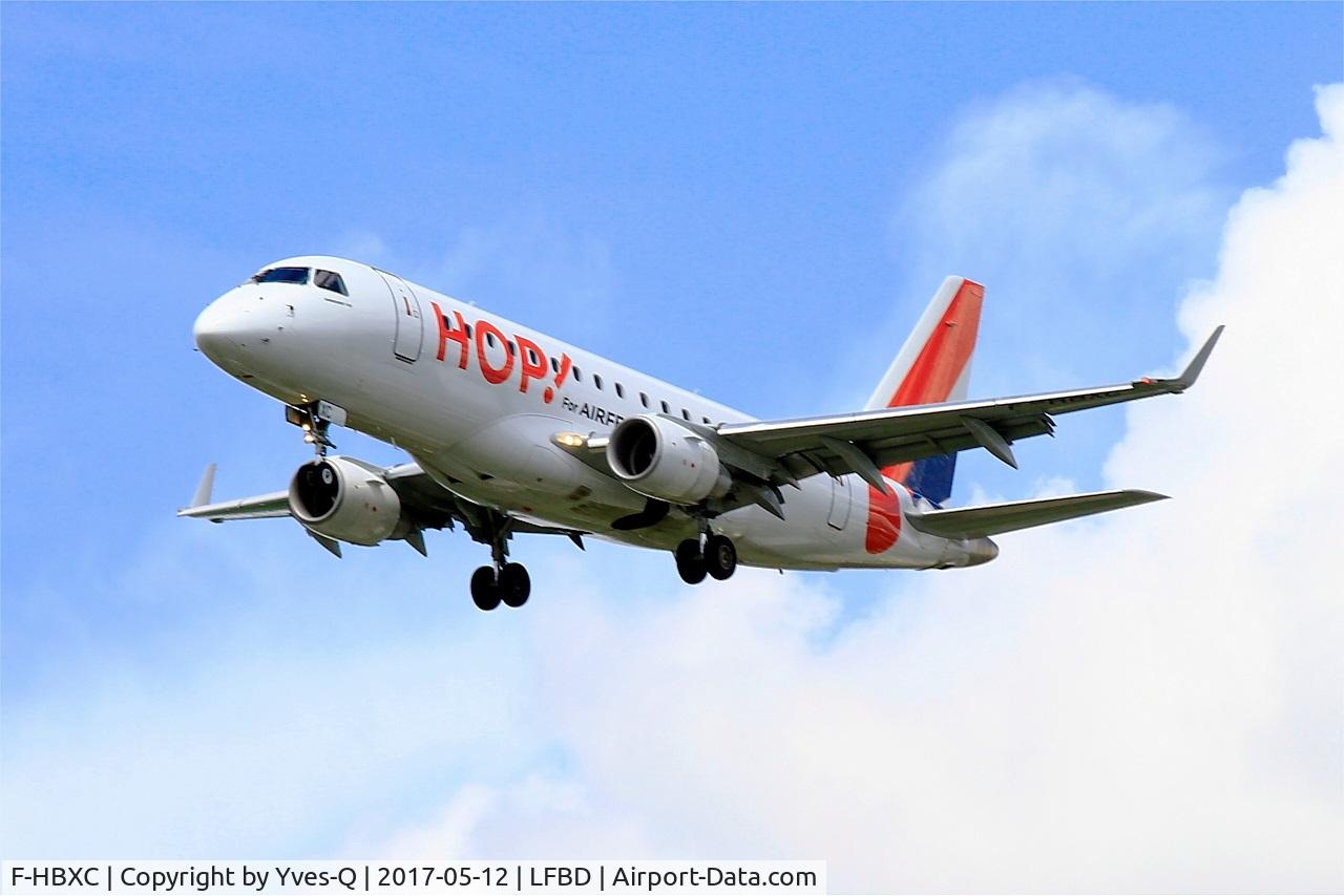 F-HBXC, 2008 Embraer 170ST (ERJ-170-100ST) C/N 17000263, Embraer 170ST, Short approach rwy 23, Bordeaux-Mérignac airport (LFBD-BOD)
