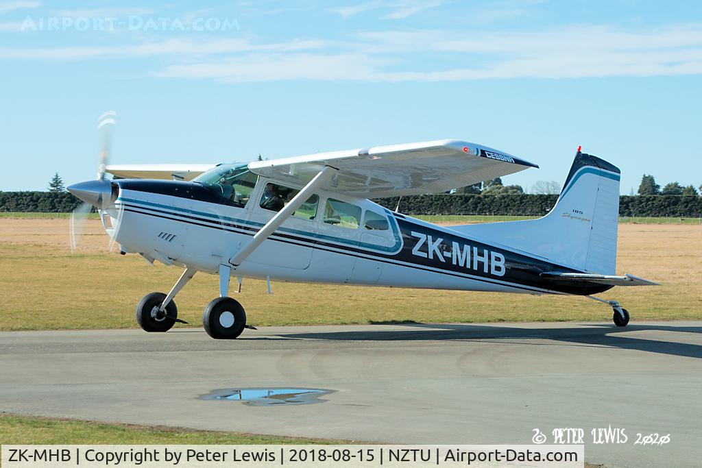 ZK-MHB, 1963 Cessna 185B Skywagon C/N 185-0568, Garden City Helicopters Ltd., Christchurch
