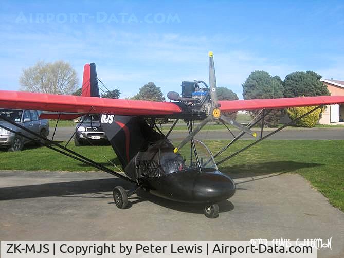 ZK-MJS, Micro Aviation B22 Bantam C/N 0136, Arran J Culver, Wellington