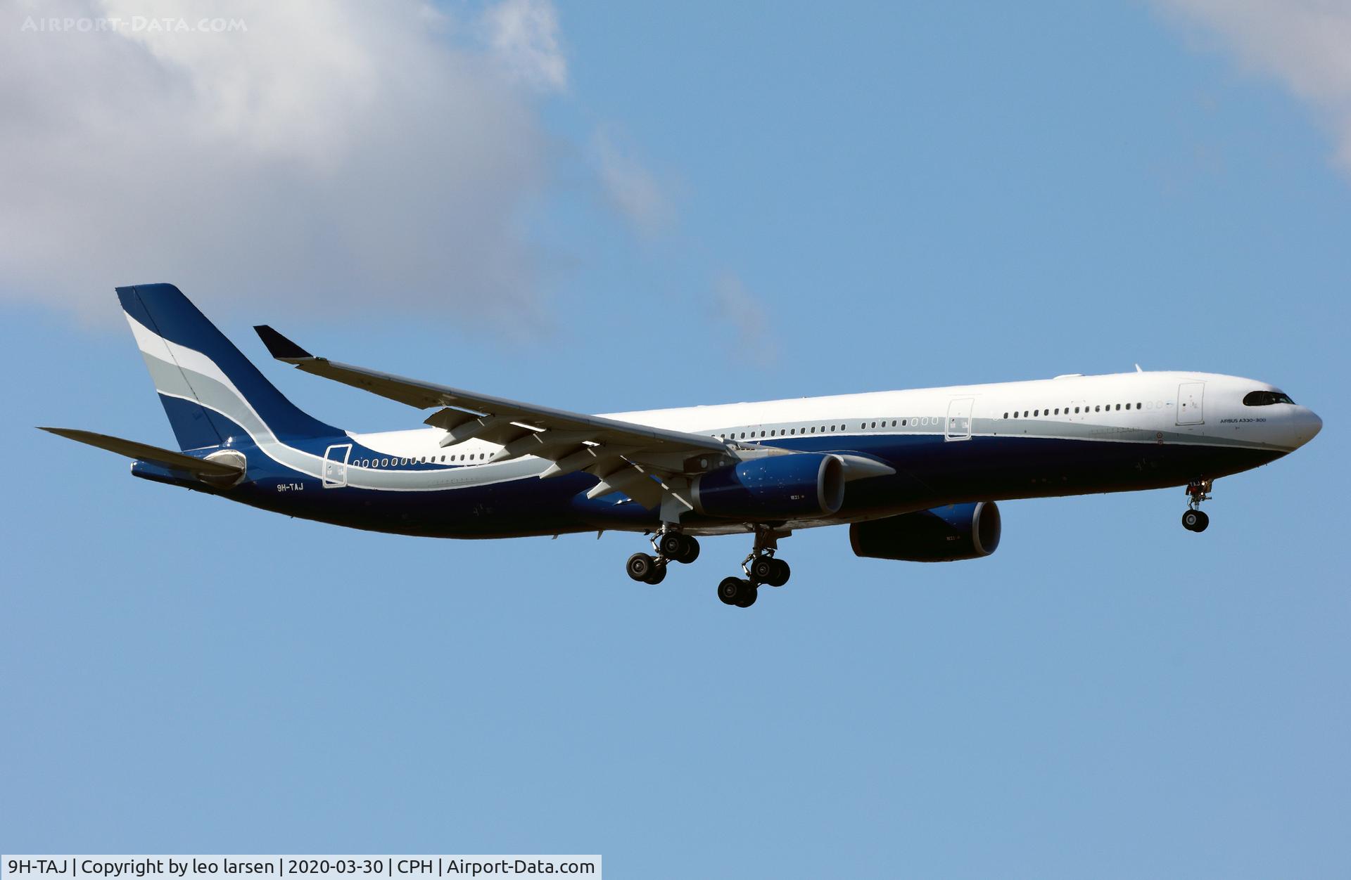 9H-TAJ, 2013 Airbus A330-343X C/N 1453, Copenhagen 30.3.2020