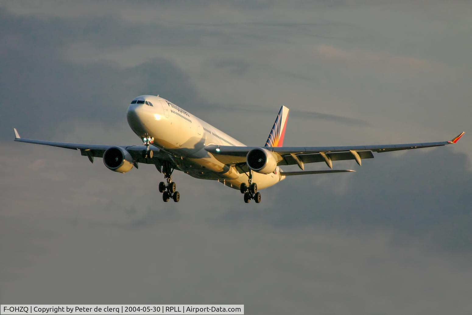 F-OHZQ, Airbus A330-301 C/N 189, Philippines 2004