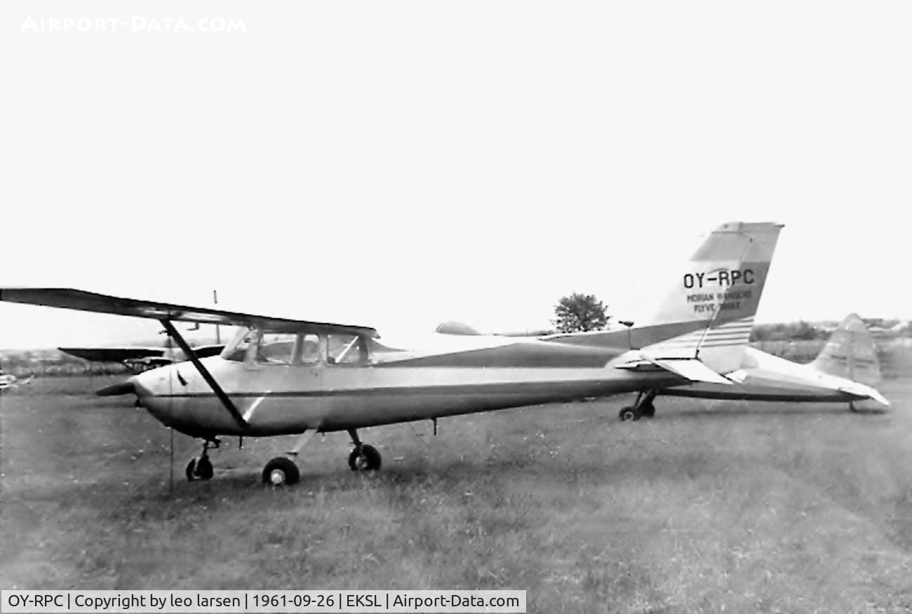 OY-RPC, 1960 Cessna 172A C/N 47352, Skovlunde 26.9.1961