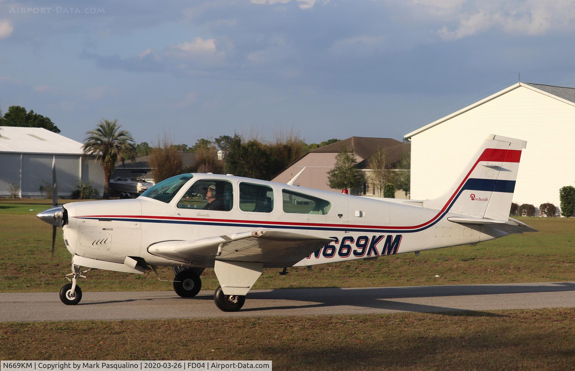 N669KM, 1978 Beech F33C Bonanza C/N CJ-139, Beech F33C