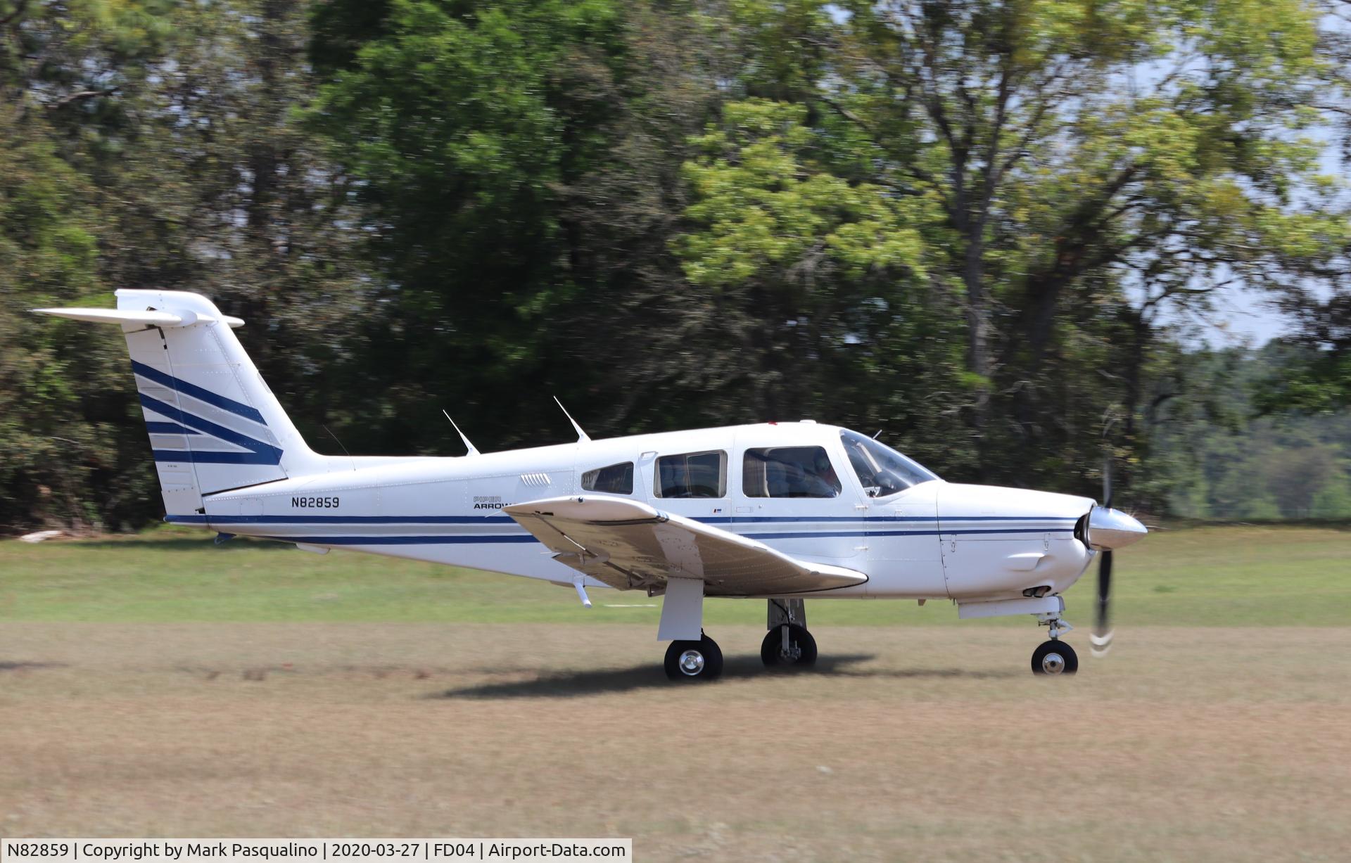 N82859, 1980 Piper PA-28RT-201 Arrow IV C/N 28R-8118018, Piper PA-28RT-201