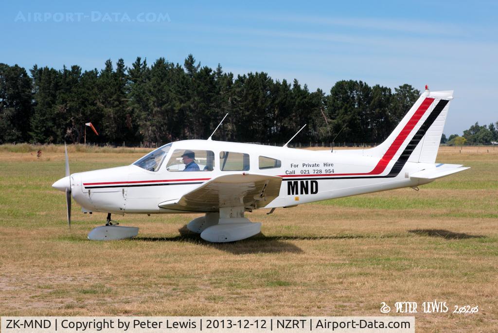 ZK-MND, Piper PA-28-161 C/N 28-7816059, Puraz Health Ltd., Christchurch