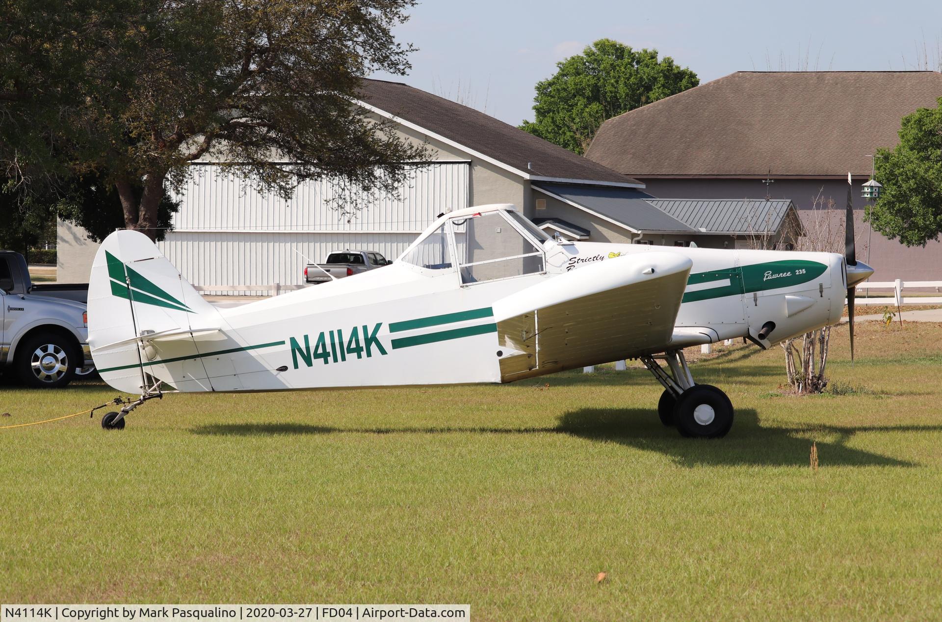 N4114K, 1966 Piper PA-25-235 C/N 25-4043, Piper PA-25-235