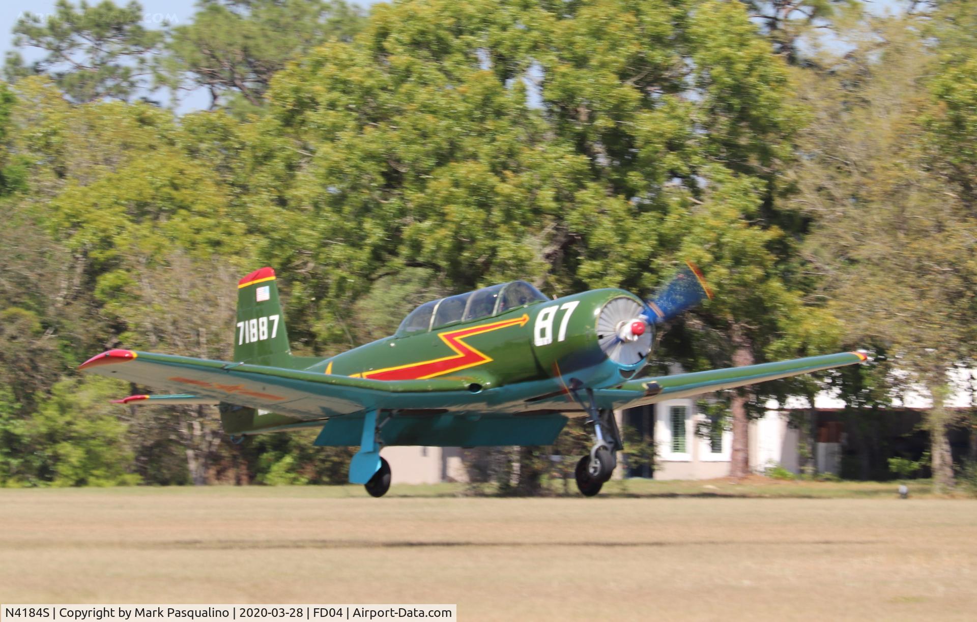 N4184S, 1968 Nanchang CJ-6A C/N 2532044, Nanchang CJ-6A