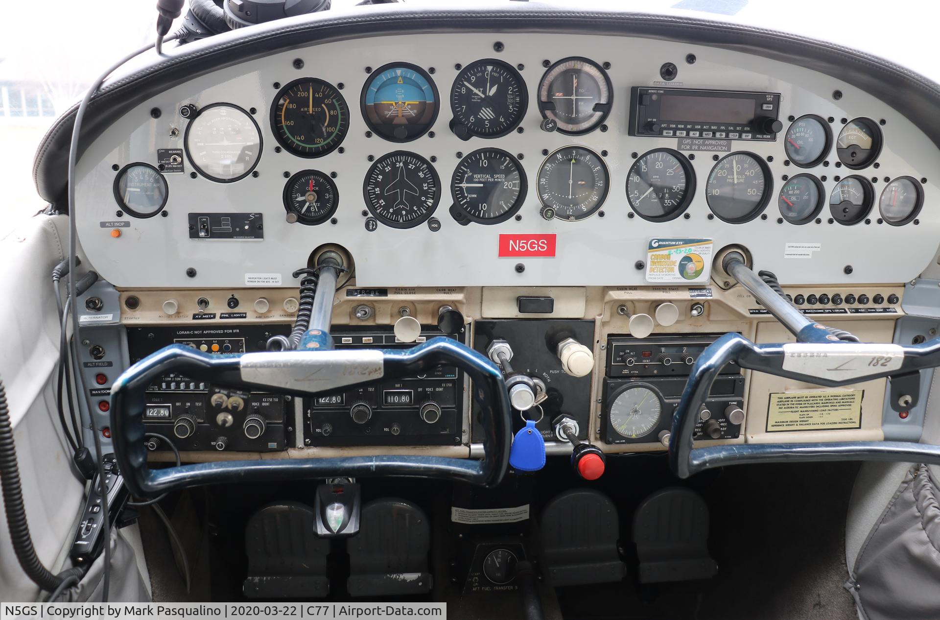 N5GS, 1956 Cessna 182 Skylane C/N 33721, Cessna 182