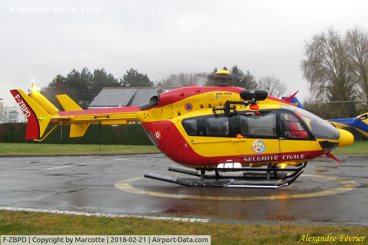F-ZBPD, 2002 Eurocopter-Kawasaki EC-145 (BK-117C-2) C/N 9010, Trousseau hospital.