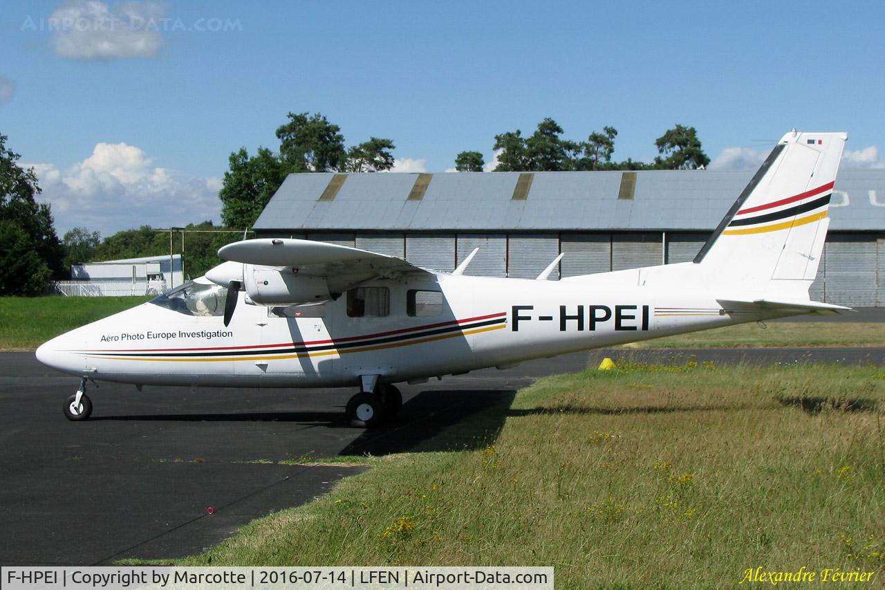 F-HPEI, 1981 Partenavia P-68C Observer C/N 231, Parked.