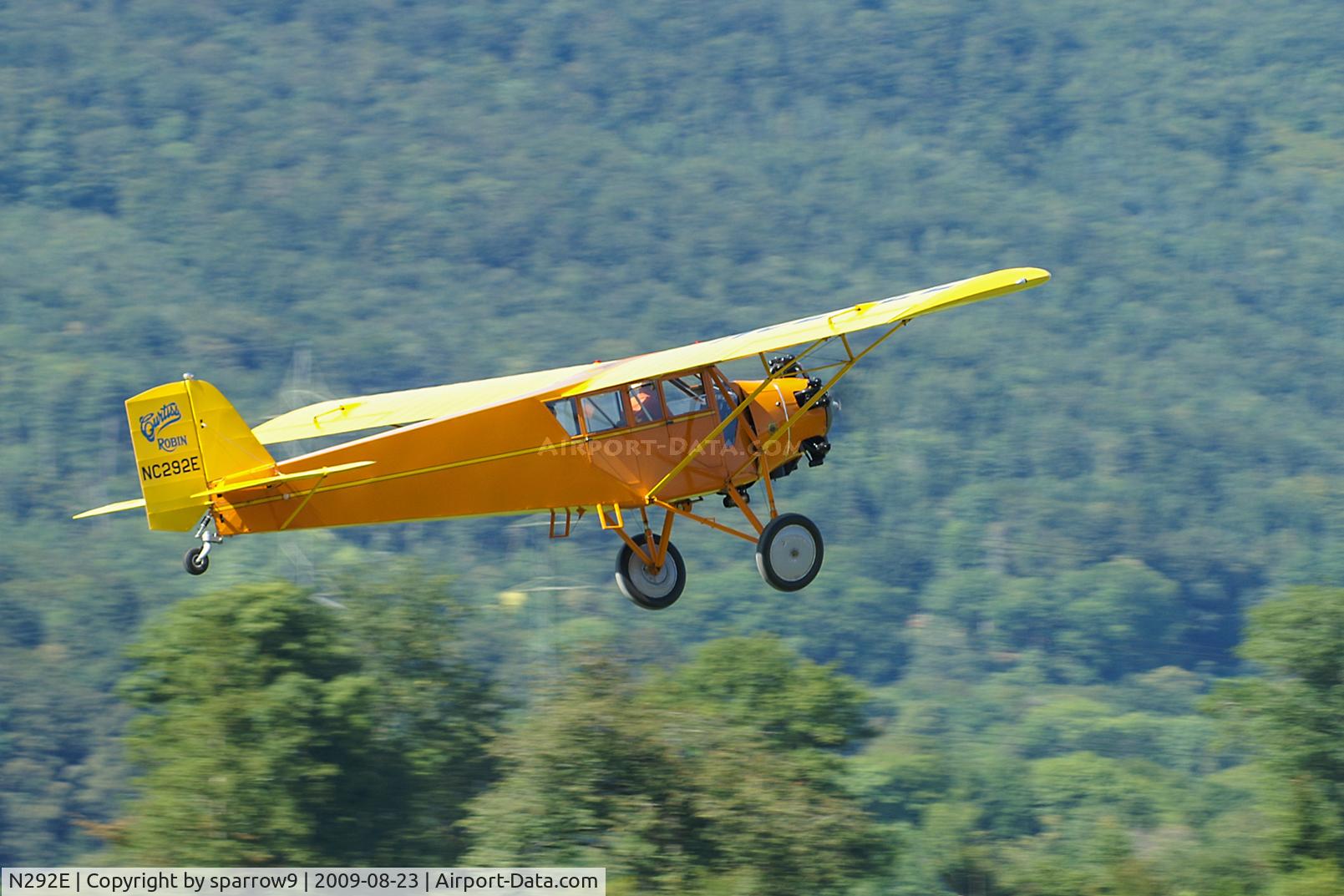 N292E, 1929 Curtiss-Wright Robin J-1 C/N 130, At the former military auxillary airfield Kestenholz