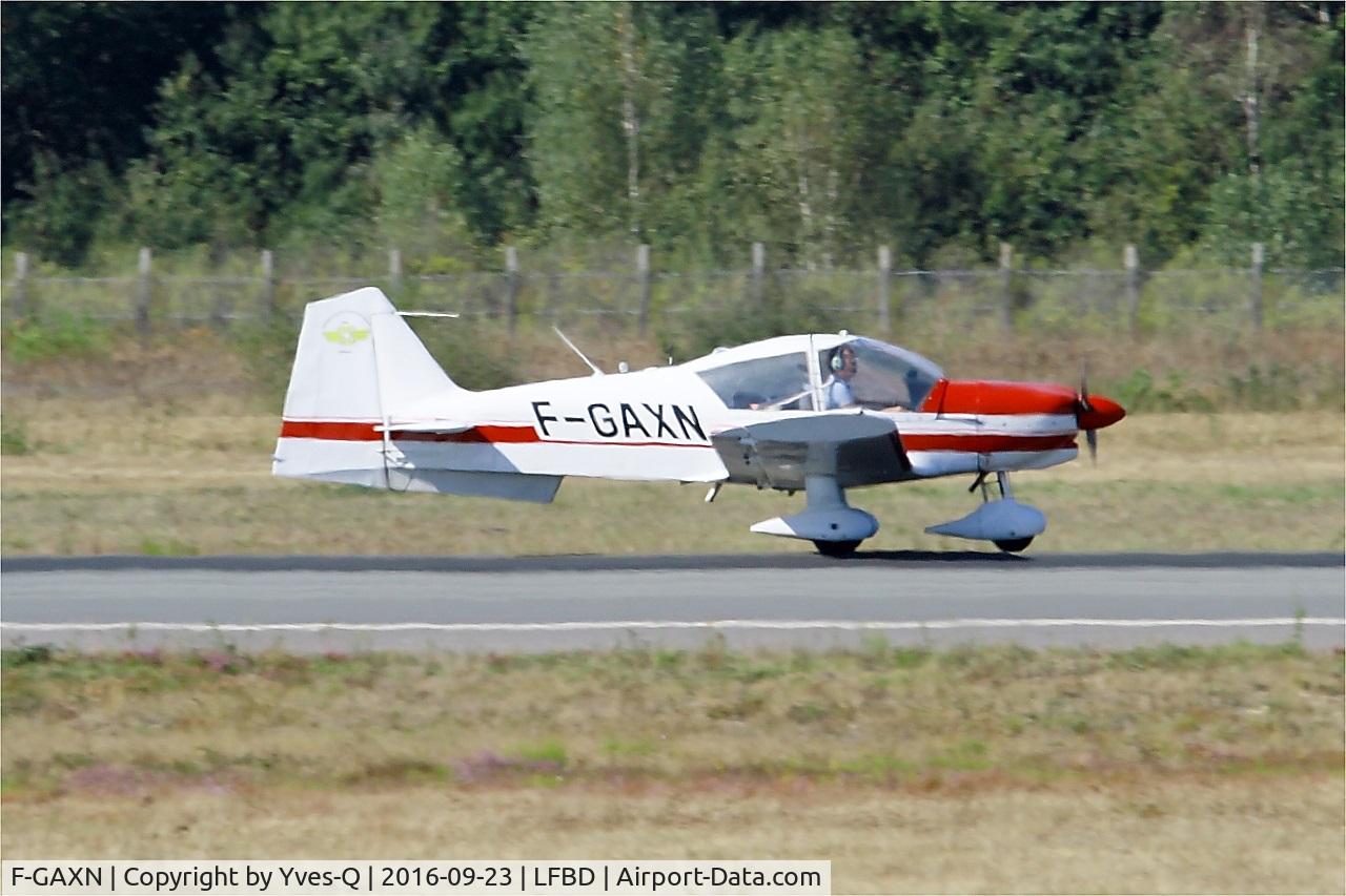 F-GAXN, Robin R-2160 Alpha Sport C/N 152, Robin R-2160 Alpha Sport, Take off run rwy 05, Bordeaux Mérignac airport (LFBD-BOD)