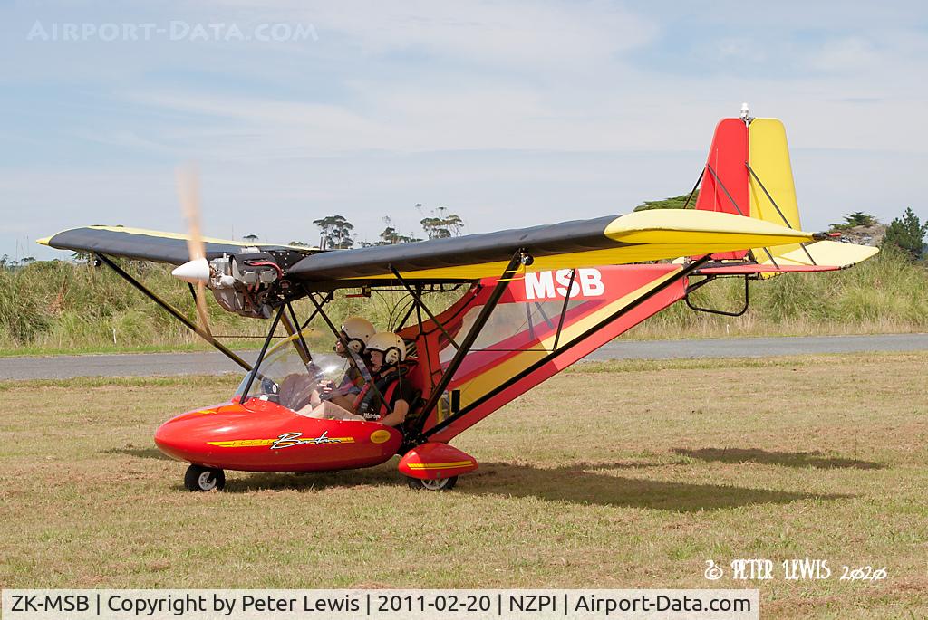 ZK-MSB, Micro Aviation Bantam B22J C/N 04-0238, Martyn R Seay, Auckland