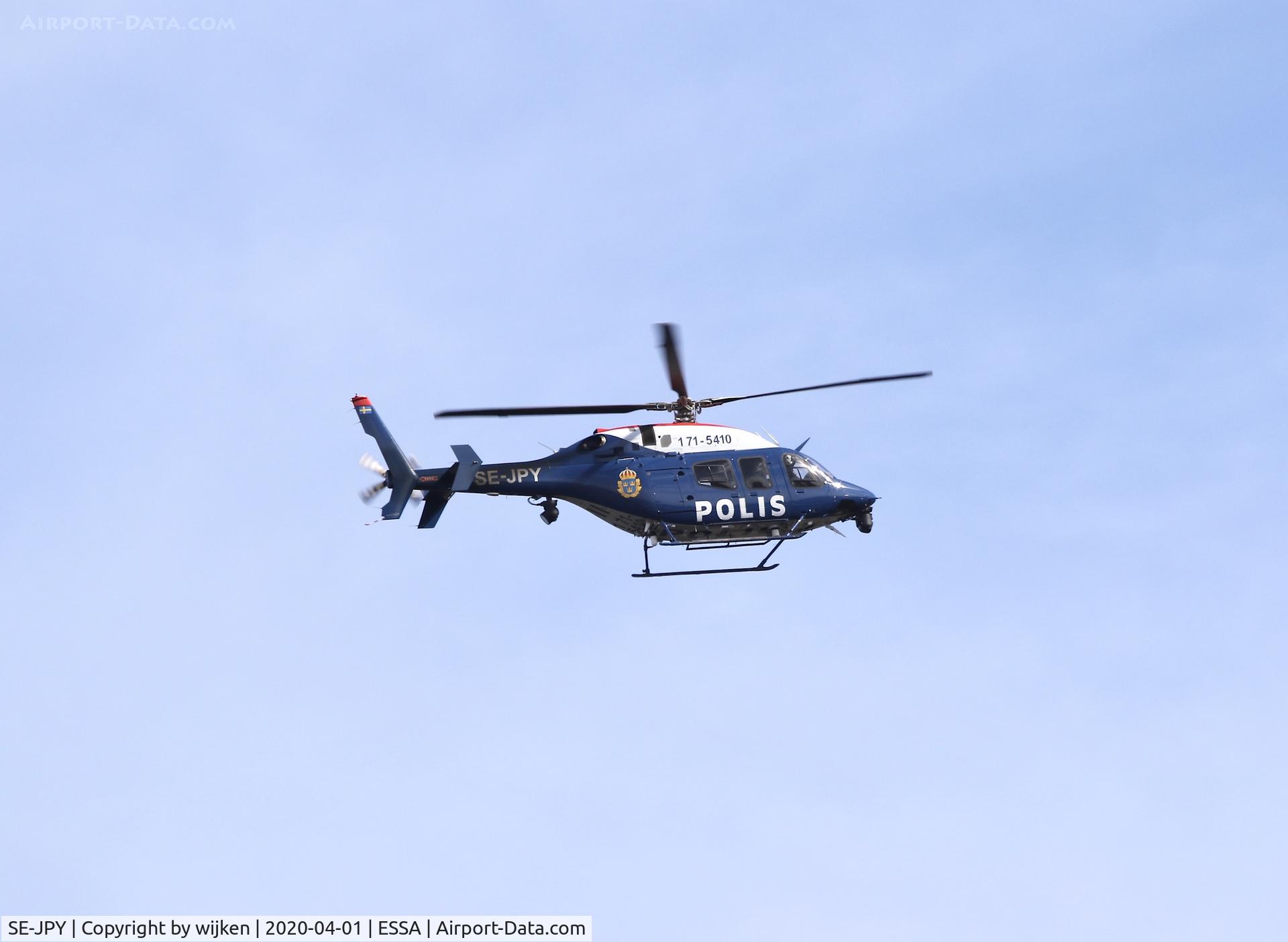 SE-JPY, 2014 Bell 429 GlobalRanger C/N 57237, RWY 26