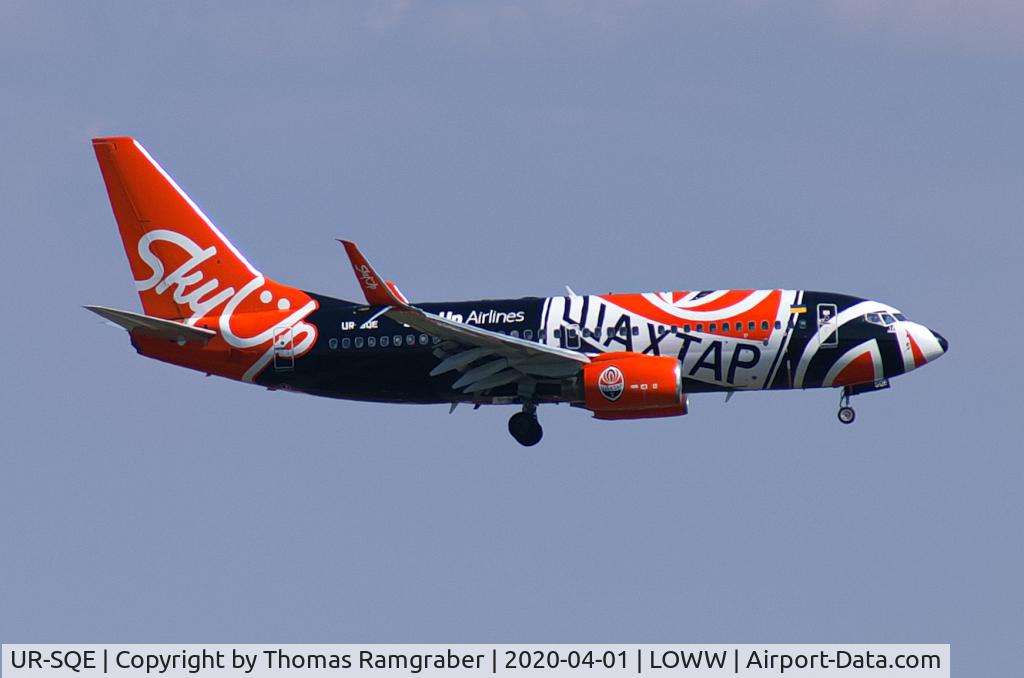 UR-SQE, 2003 Boeing 737-75C C/N 30034, SkyUp Airlines Boeing 737-700 (FC Shaktar - livery)