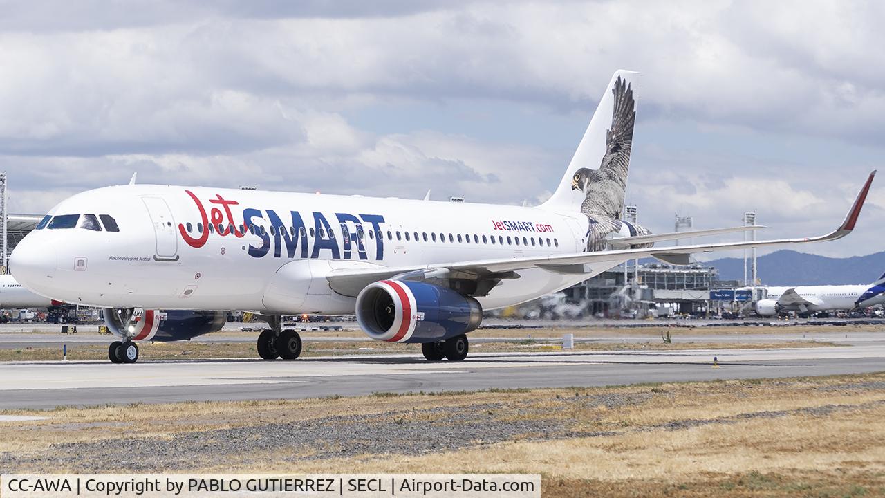 CC-AWA, 2017 Airbus A320-232 C/N 7595, JETSMART HALCON ANDINO