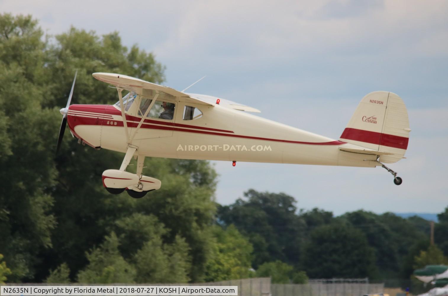 N2635N, 1947 Cessna 140 C/N 12893, Cessna 140