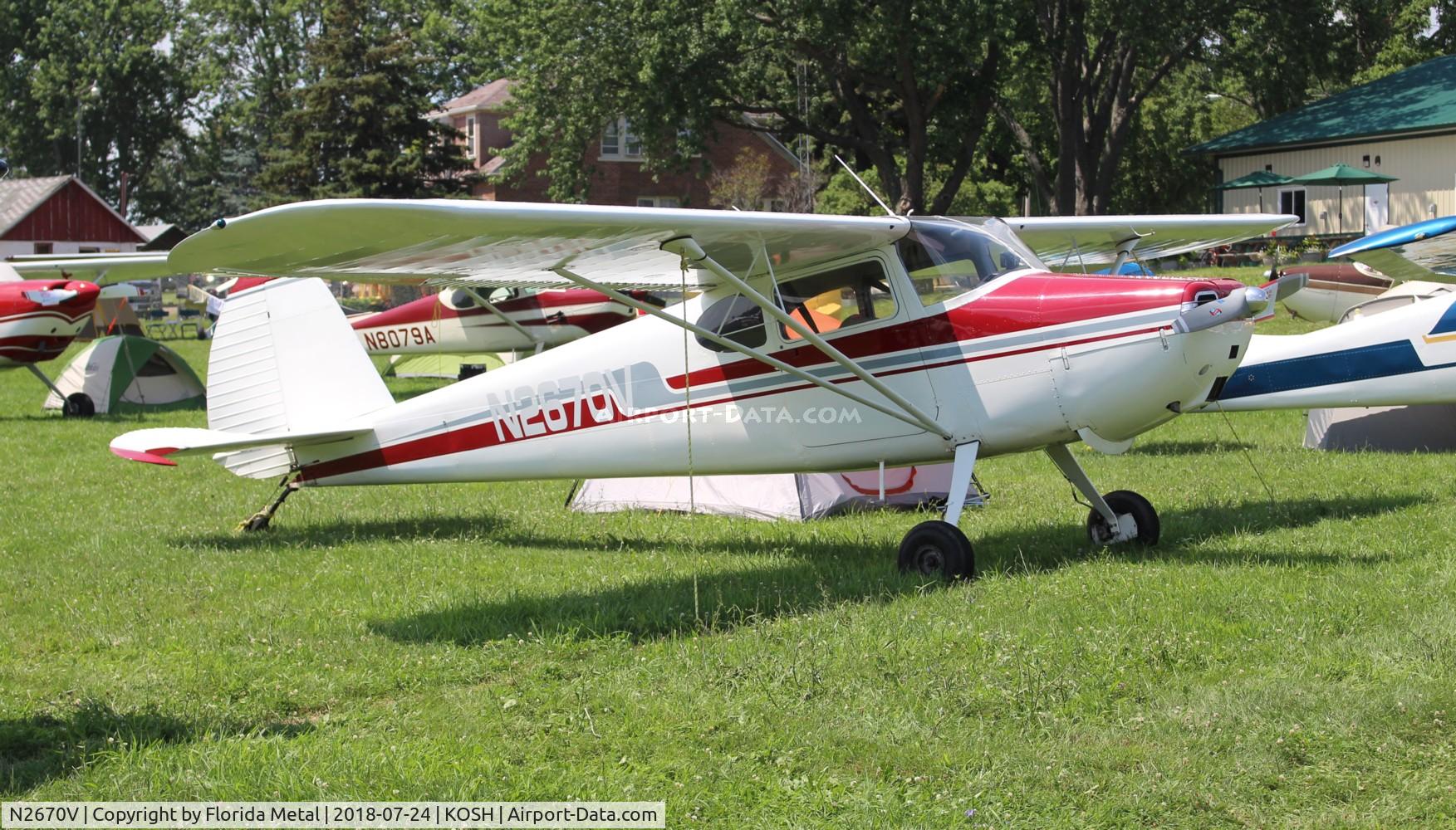 N2670V, 1948 Cessna 170 C/N 18180, Cessna 170